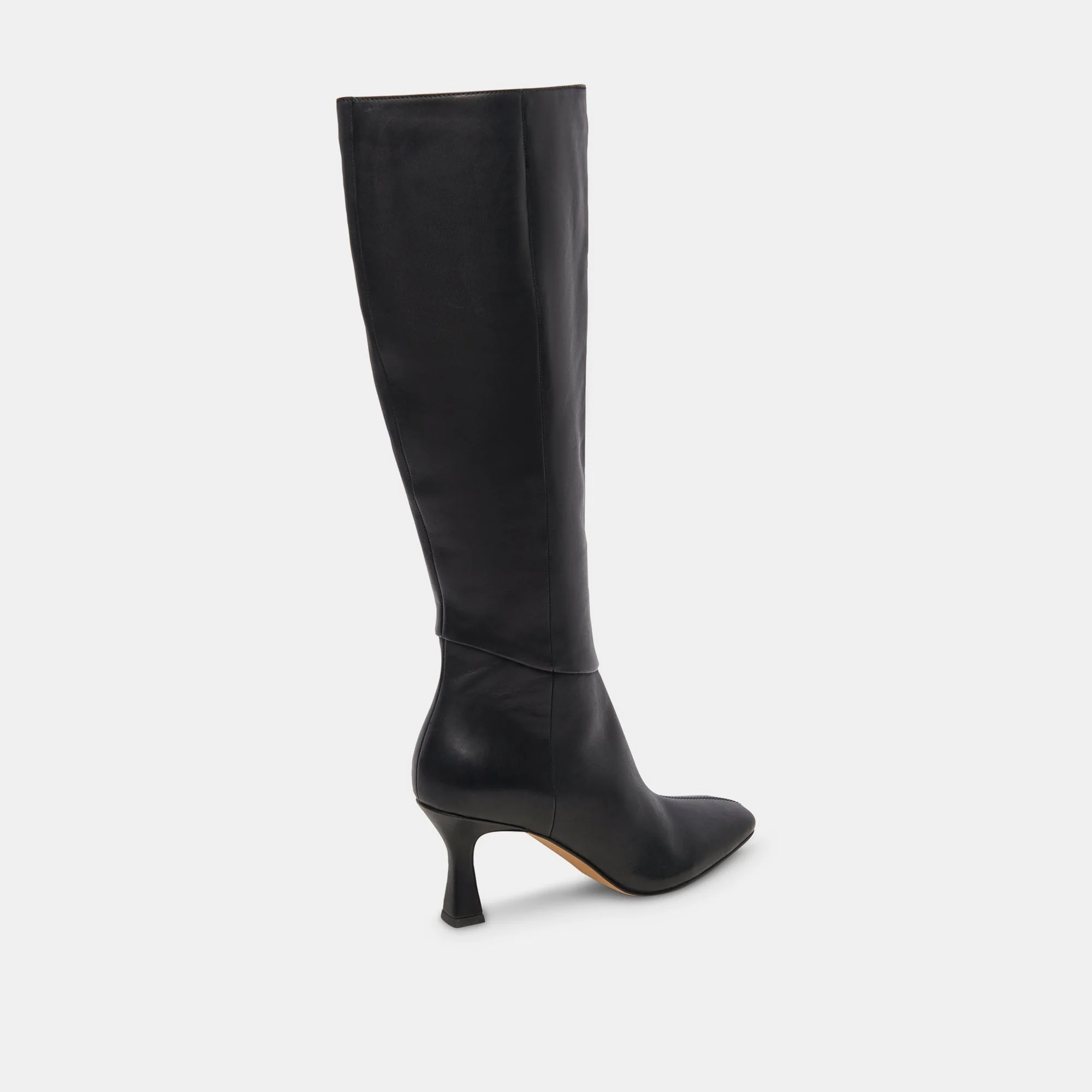 GYRA WIDE CALF BOOTS BLACK LEATHER - re:vita - Image 9