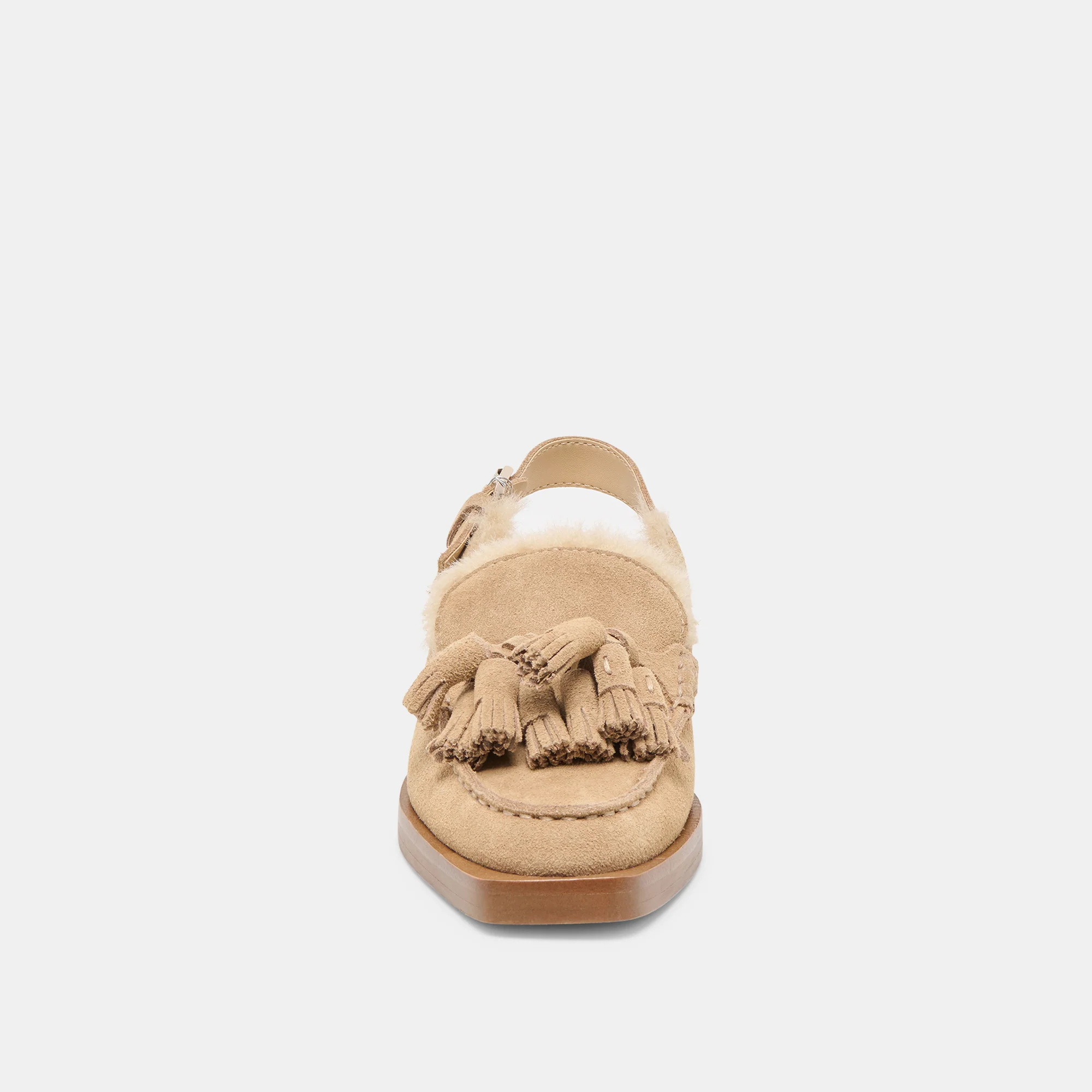 HAMLIT PLUSH LOAFERS DK TAUPE SUEDE - Image 6