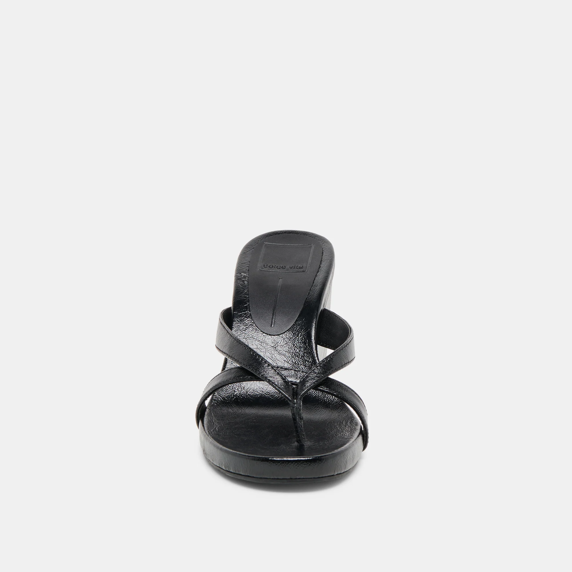 HELAN WEDGES BLACK LEATHER - Image 8