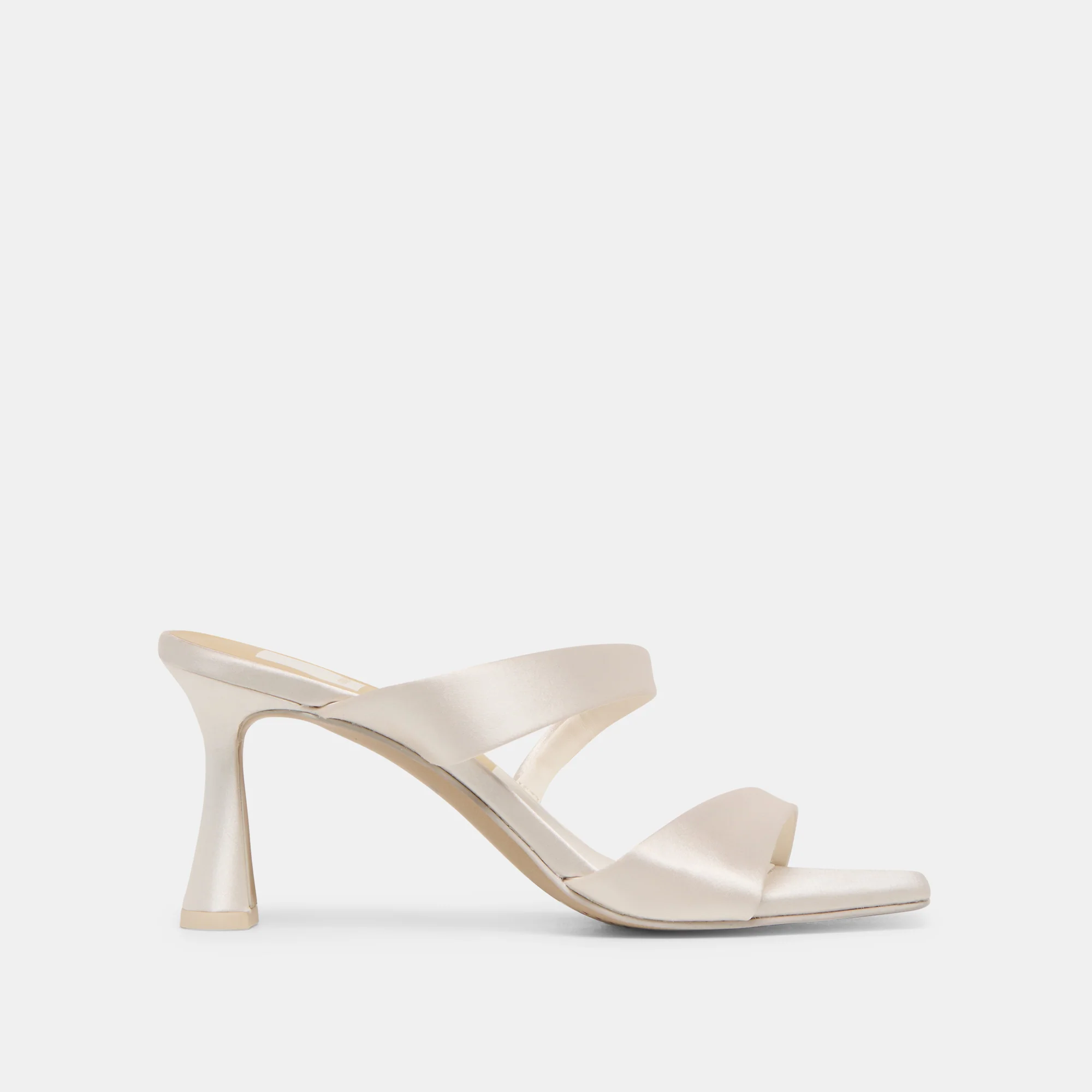ICELYN HEELS IVORY SATIN