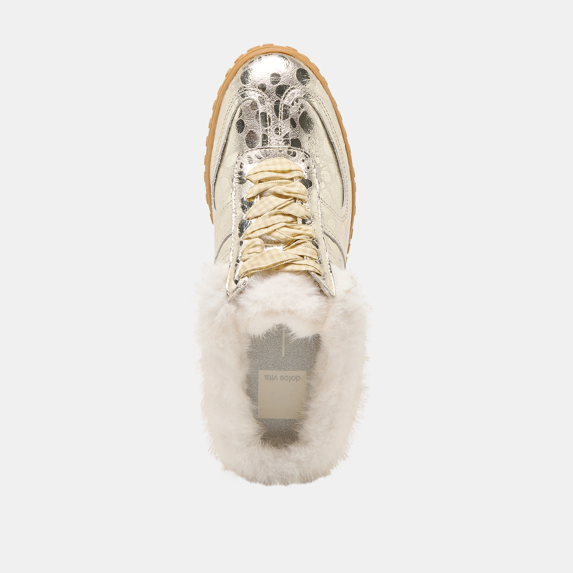 IZZEY PLUSH SNEAKERS PLATINUM LEATHER - Image 10