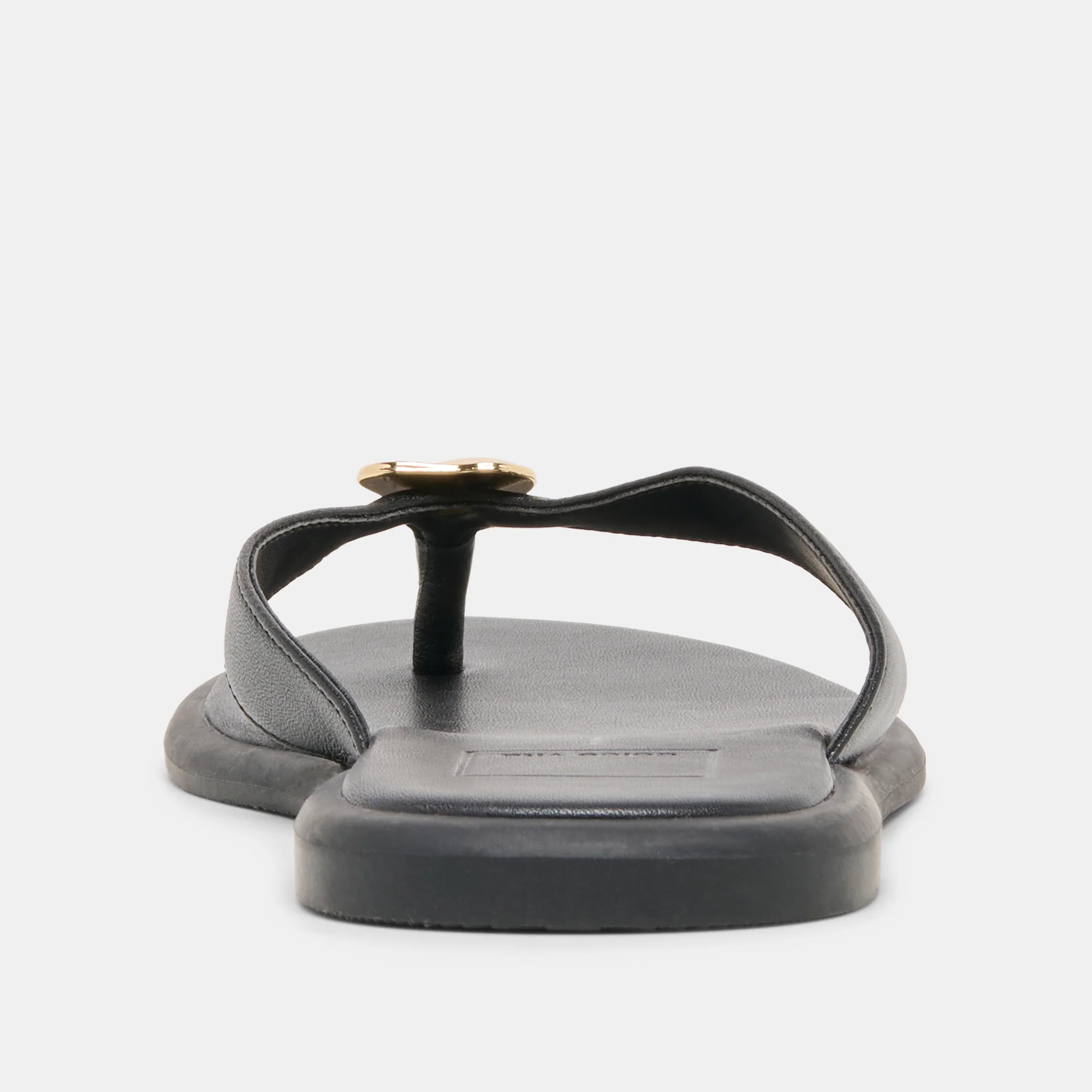 JAINA SANDALS BLACK LEATHER - Image 10