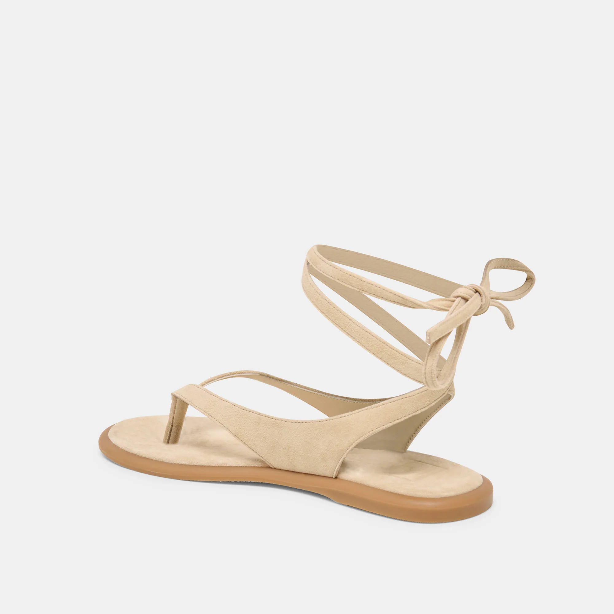 JAYDEN SANDALS ALMOND SUEDE - Image 5