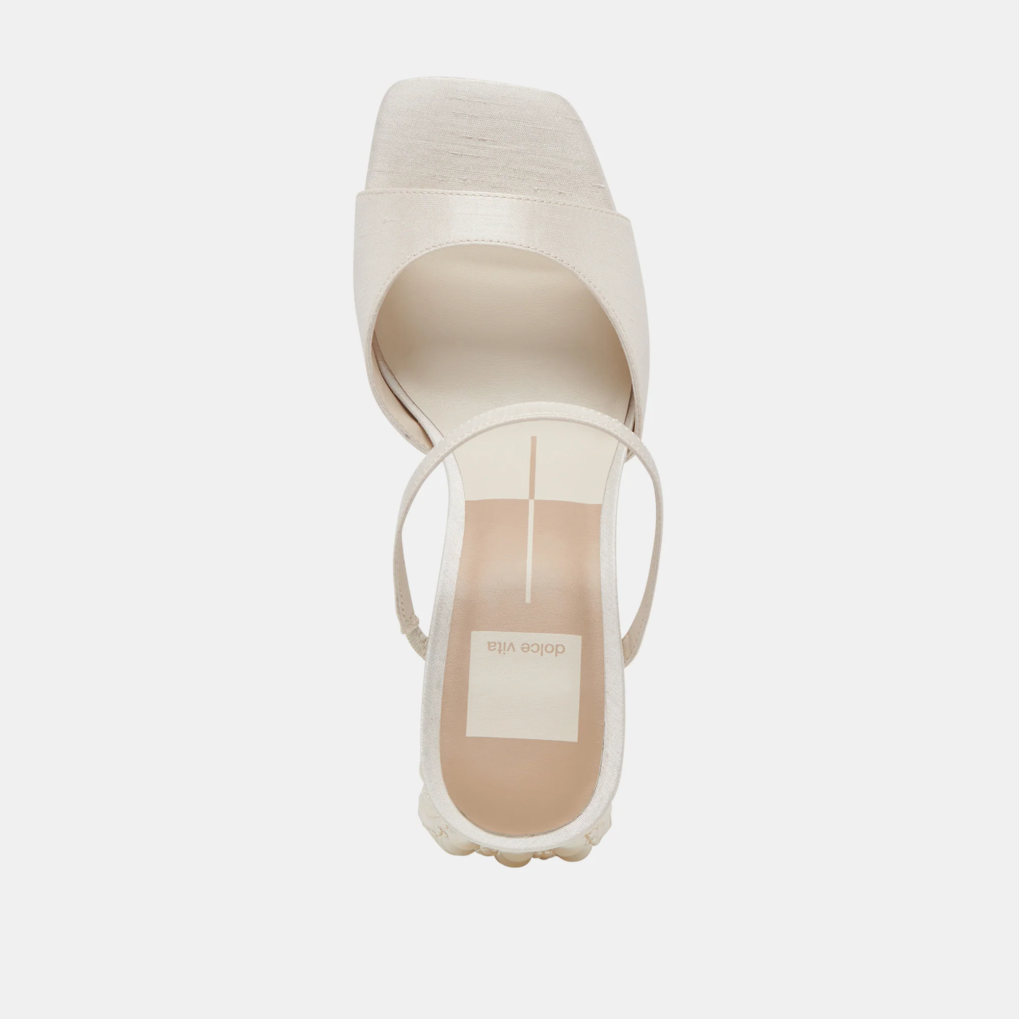JEMMY PEARL HEELS VANILLA SILK - Image 12