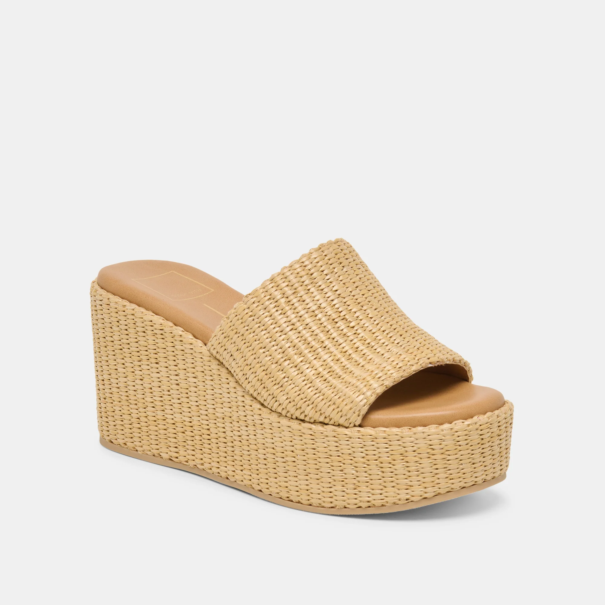 JOCLYN WEDGES LT NATURAL RAFFIA - Image 2