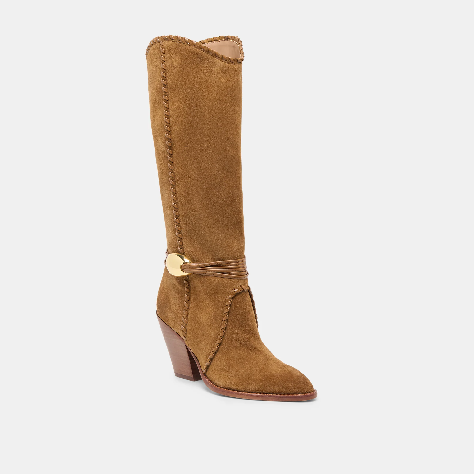 JODY BOOTS LT BROWN SUEDE - Image 3