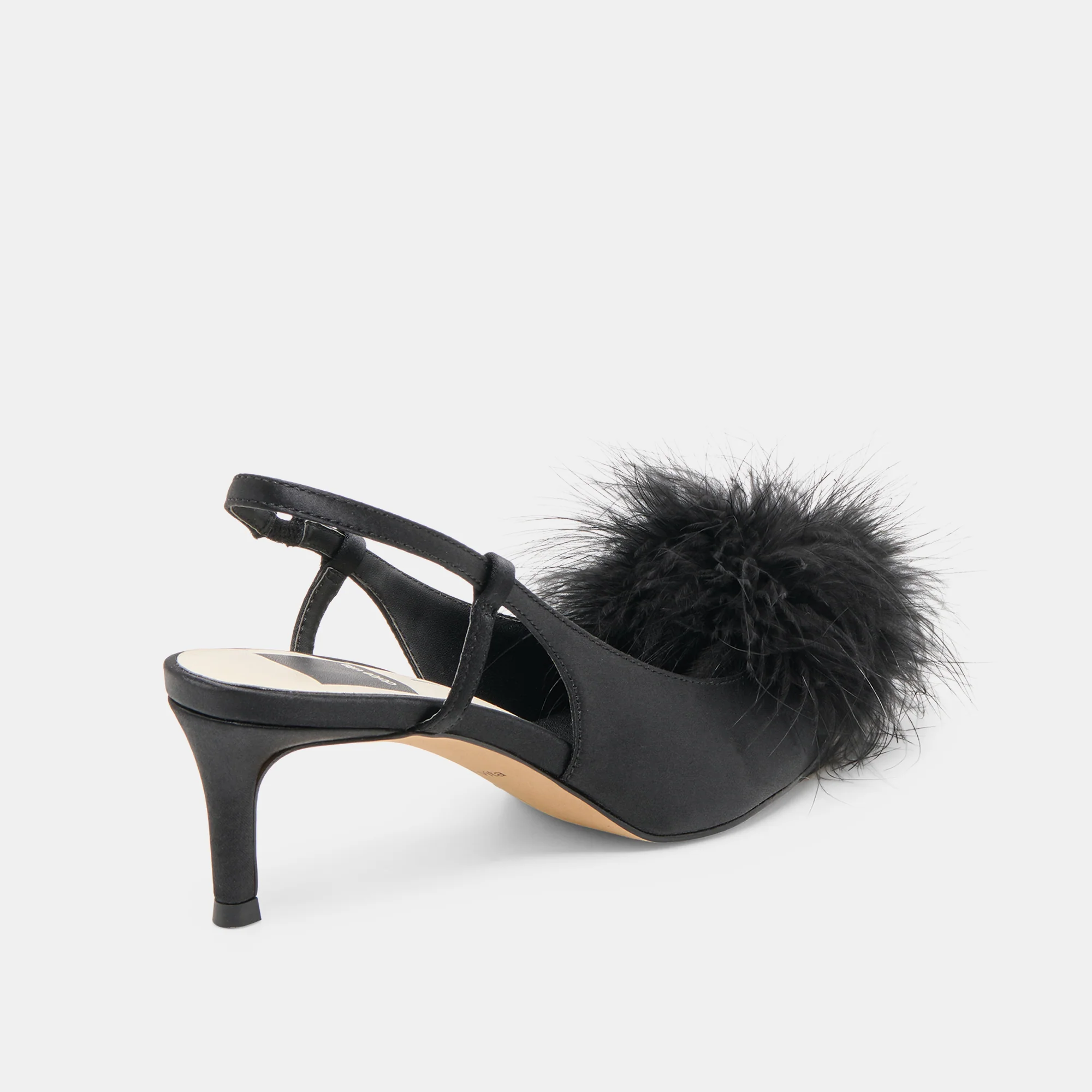KAMY HEELS ONYX SATIN - Image 3