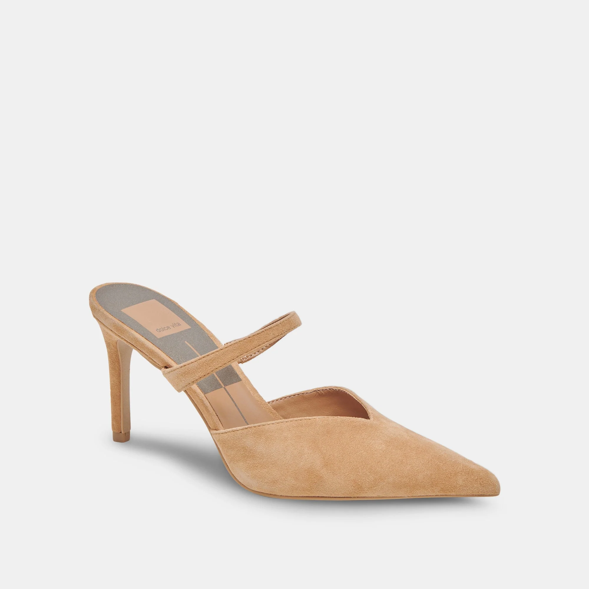 KANIKA HEELS TAN SUEDE - re:vita - Image 3