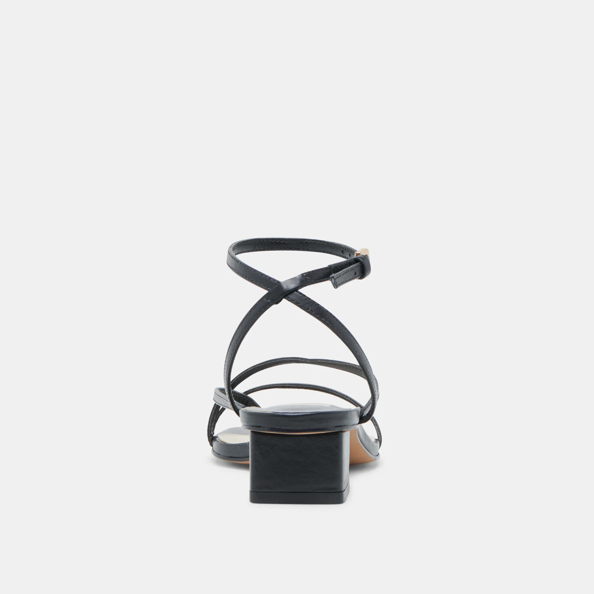 KARLOS WIDE SANDALS BLACK LEATHER - Image 7