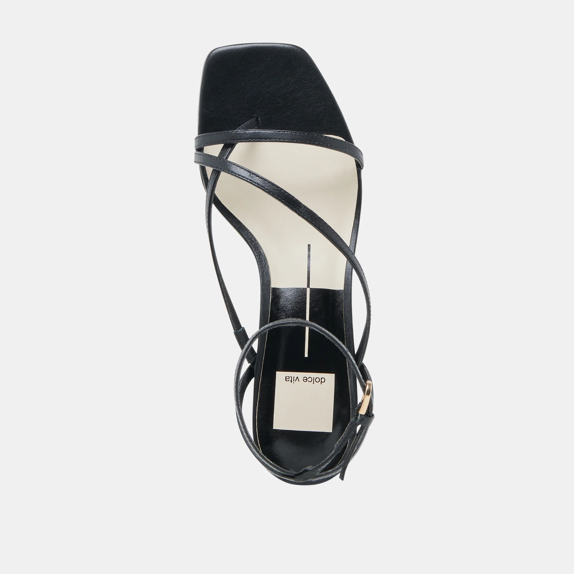 KARLOS WIDE SANDALS BLACK LEATHER - Image 8