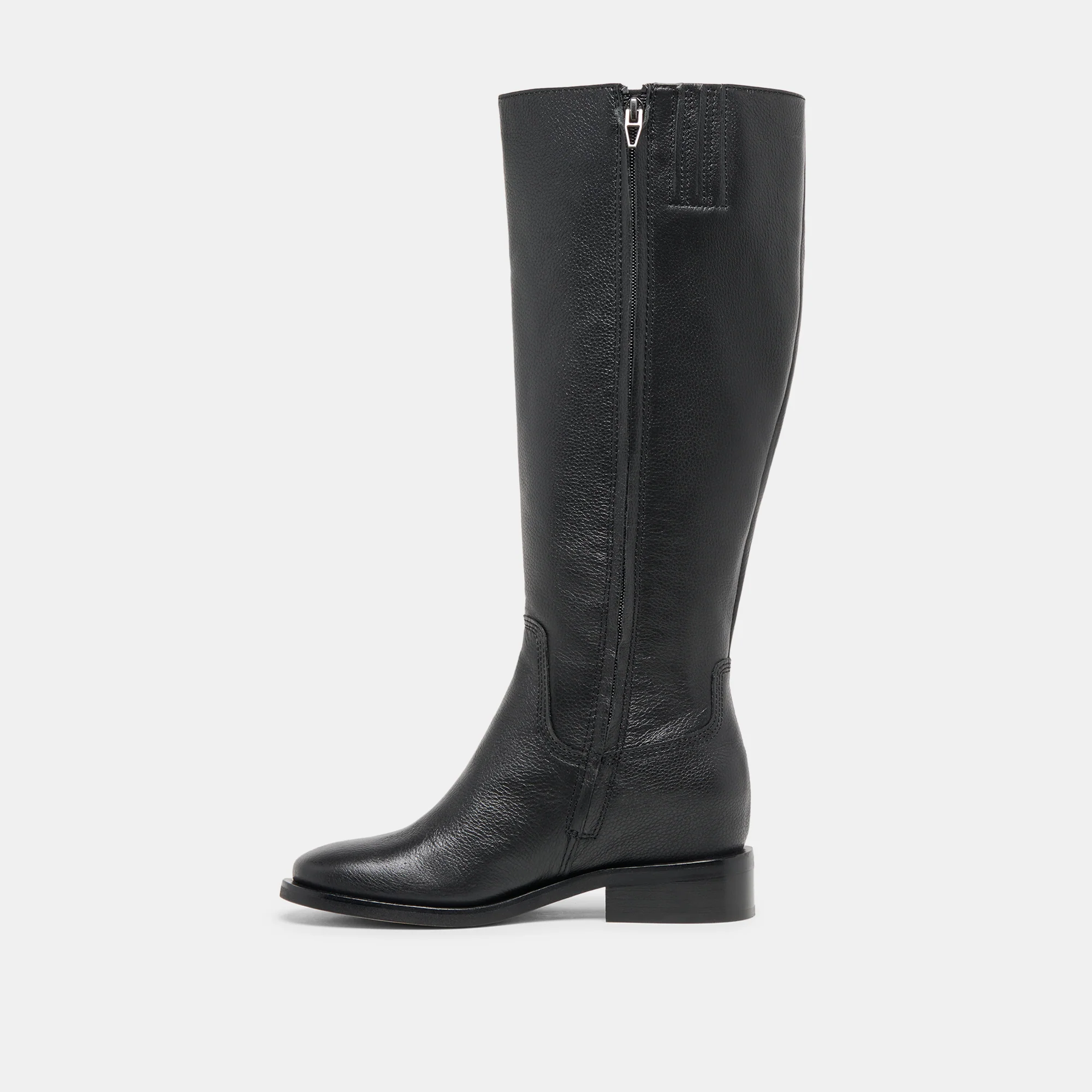 KILIAN H2O WIDE CALF BOOTS BLACK LEATHER - Image 7