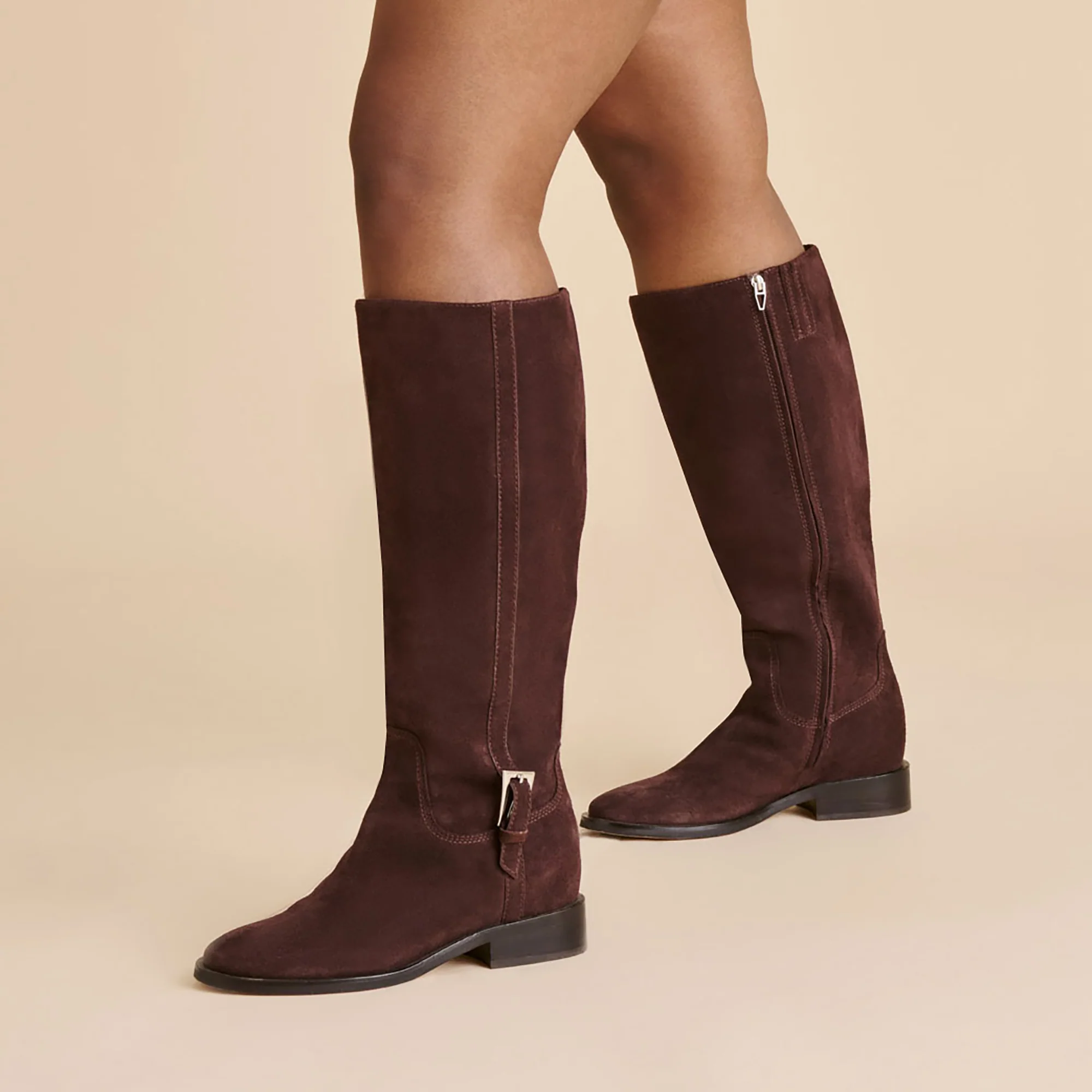 KILIAN H2O WIDE CALF BOOTS MAHOGANY SUEDE - Image 5