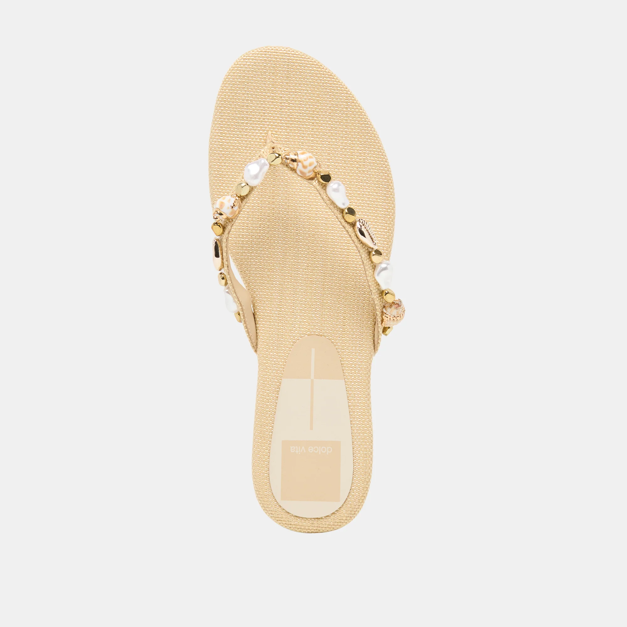 KYSHA SANDALS LT NATURAL RAFFIA - Image 10