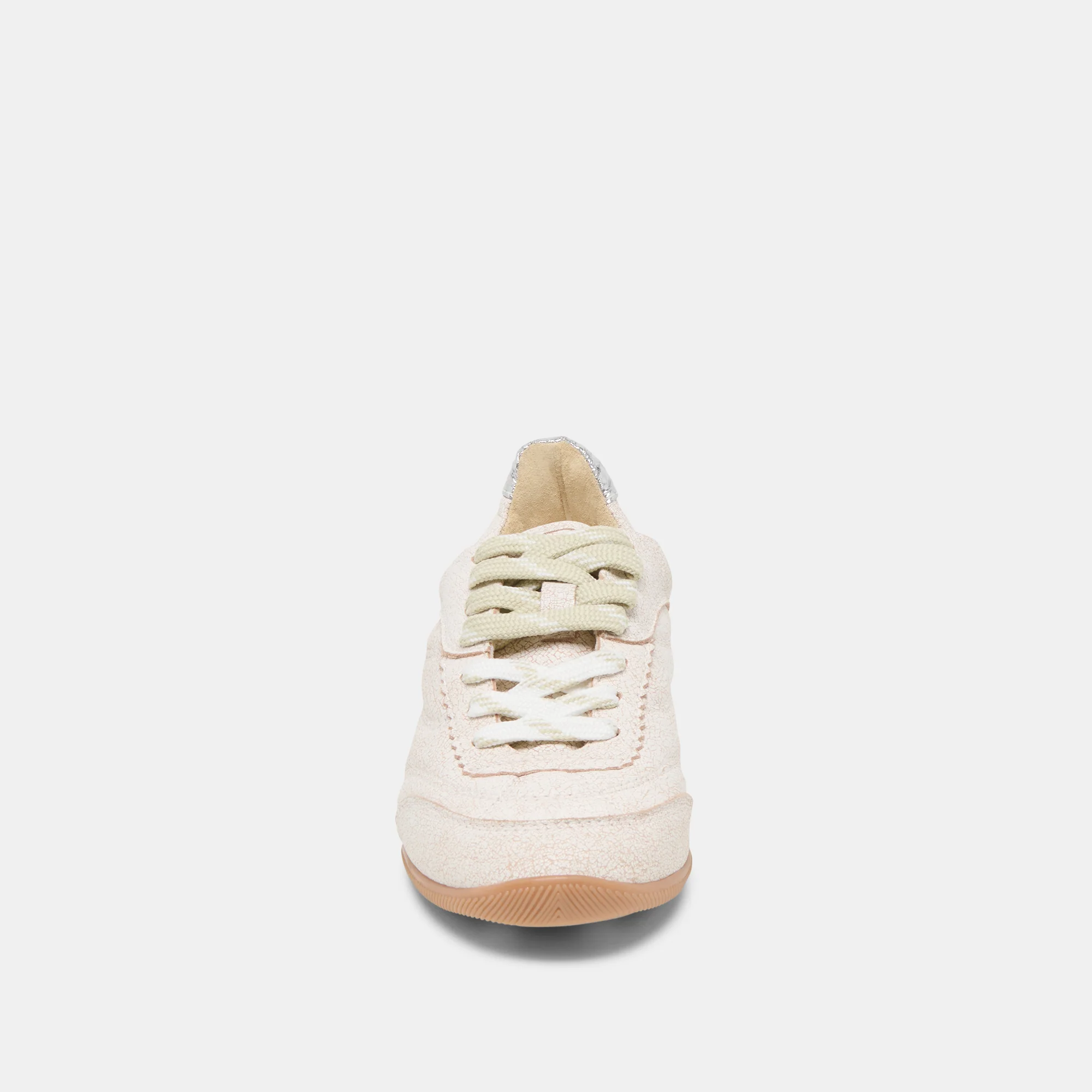 LAINI SNEAKERS OFF WHITE CRACKLED LEATHER - Image 6