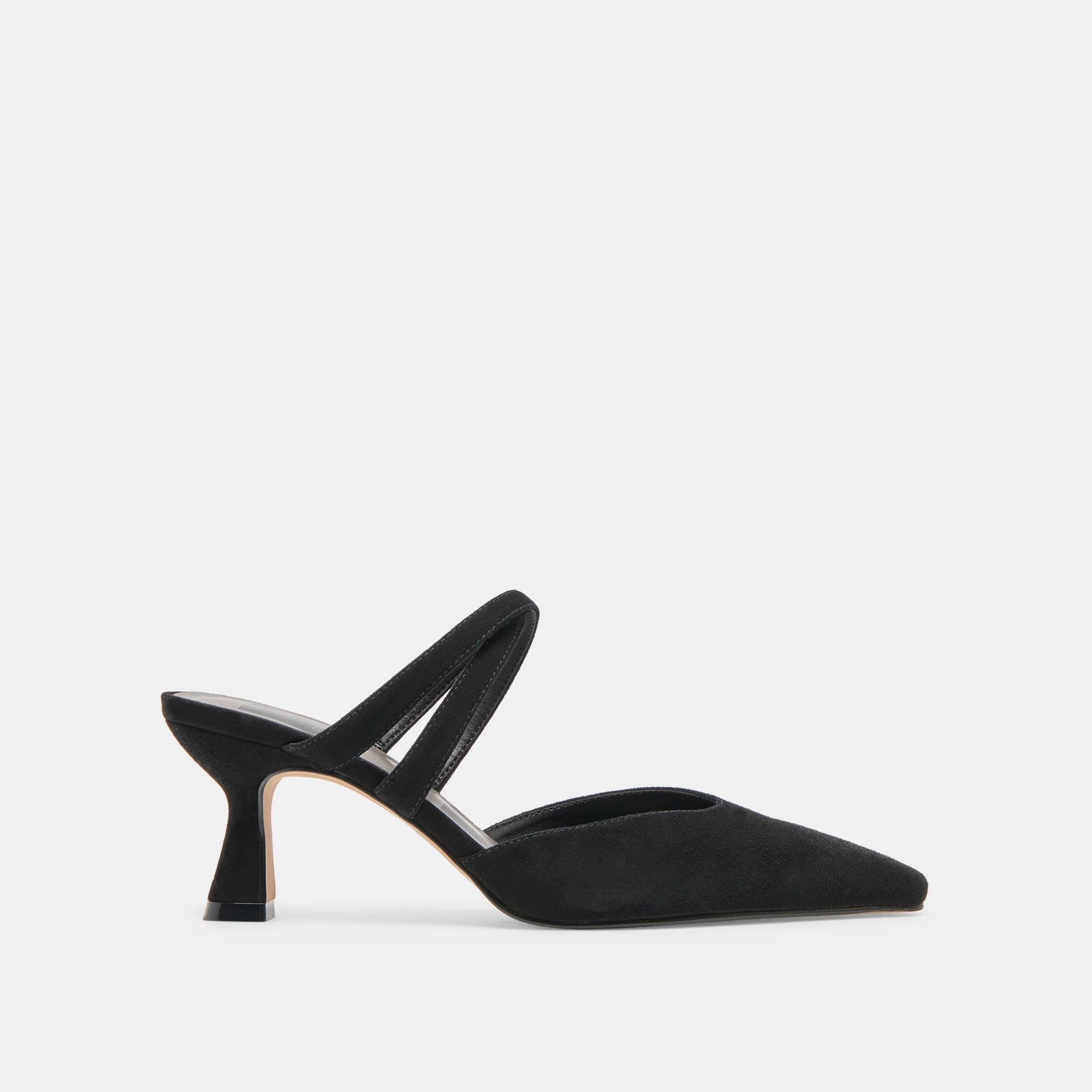LINORE HEELS ONYX SUEDE