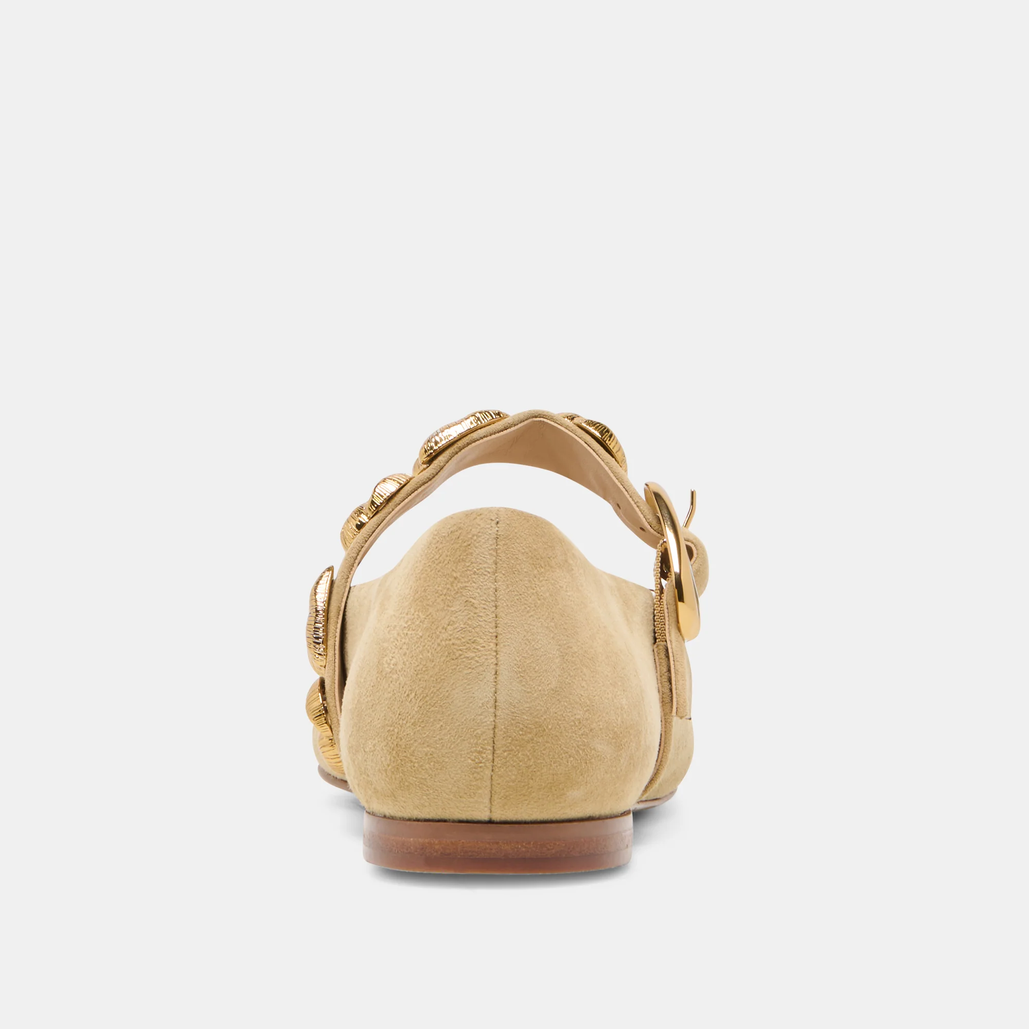 LOREE BALLET FLATS DESERT TAUPE SUEDE - Image 7
