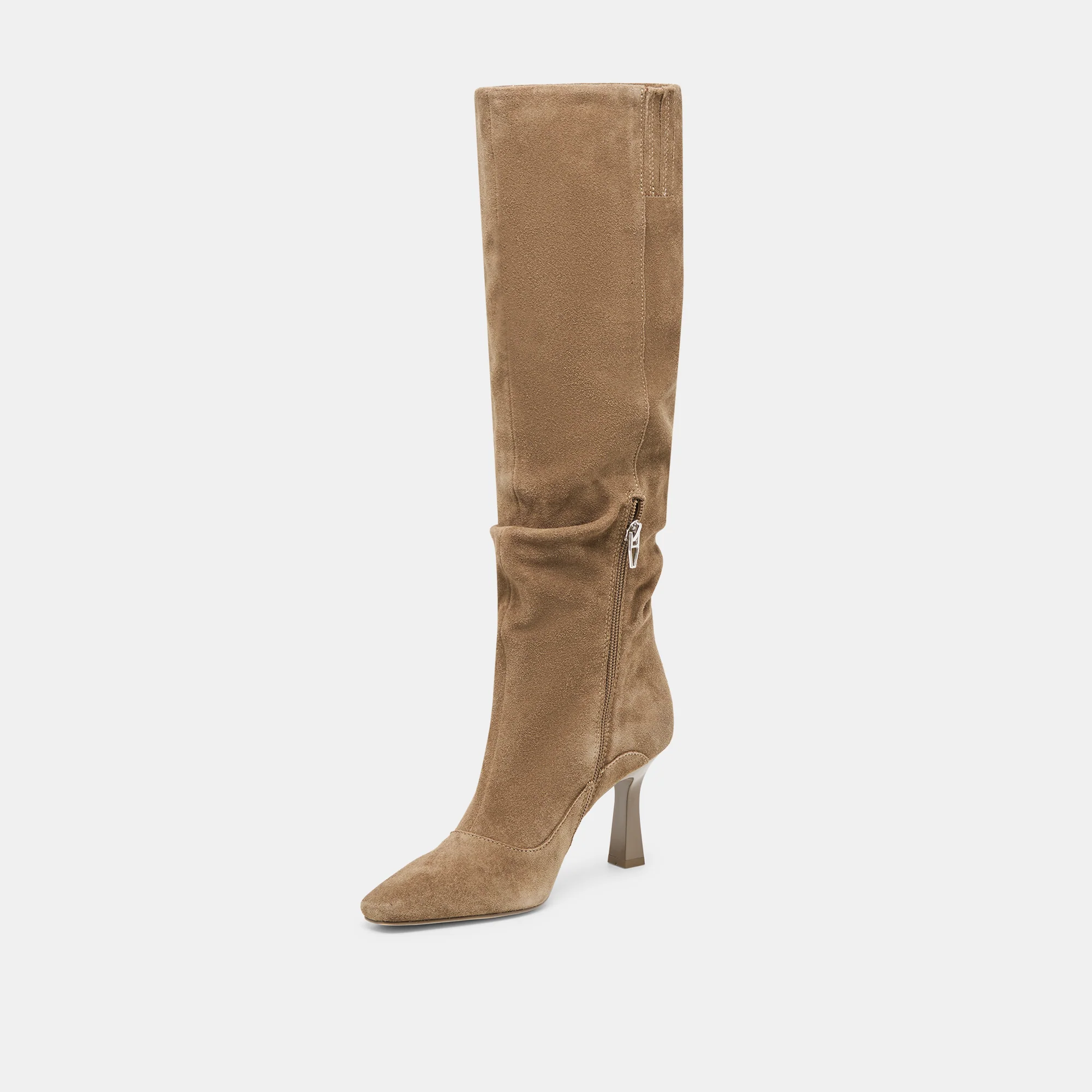 LOUSA BOOTS OLIVE SUEDE - Image 4
