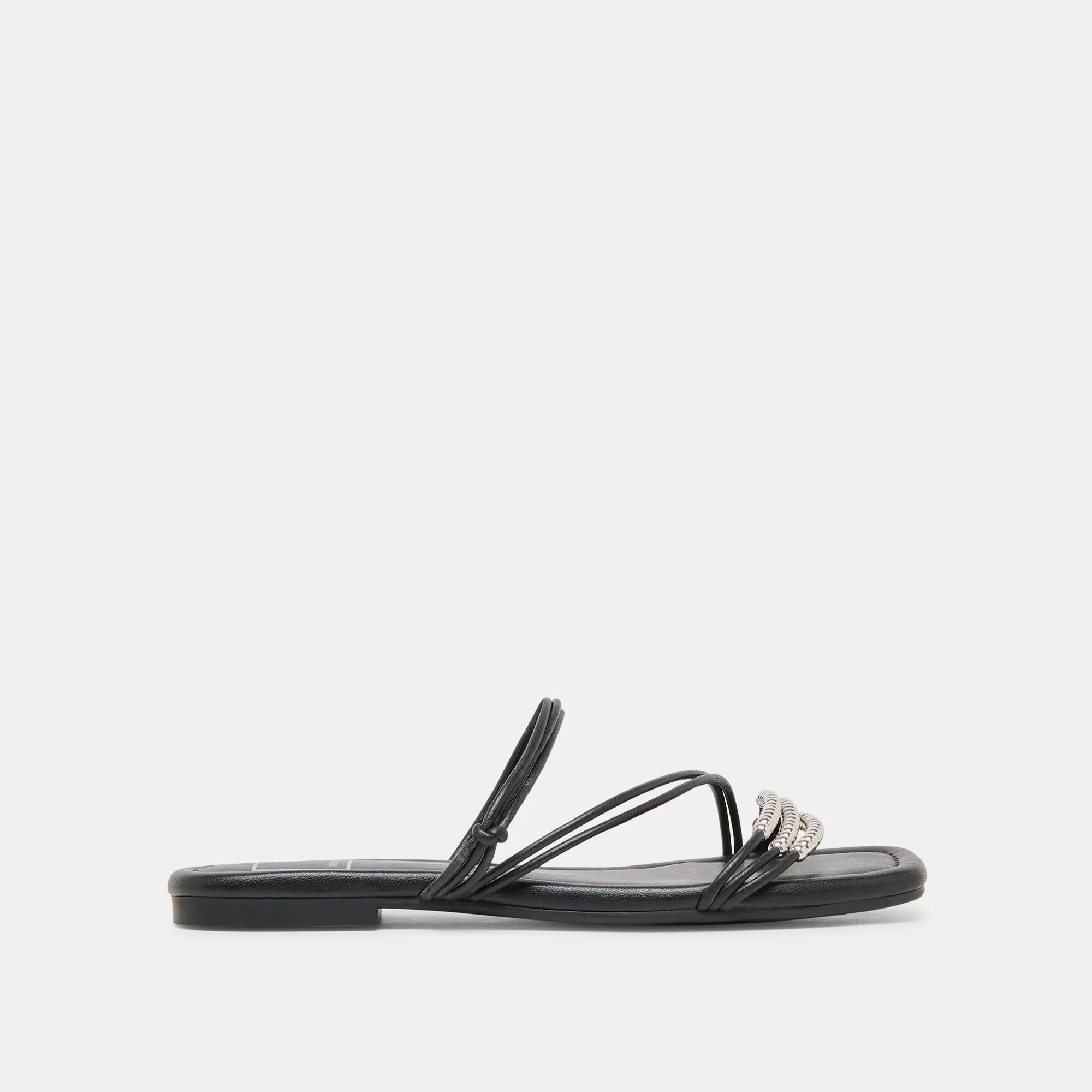 LYNDEE BEAD SANDALS BLACK STELLA
