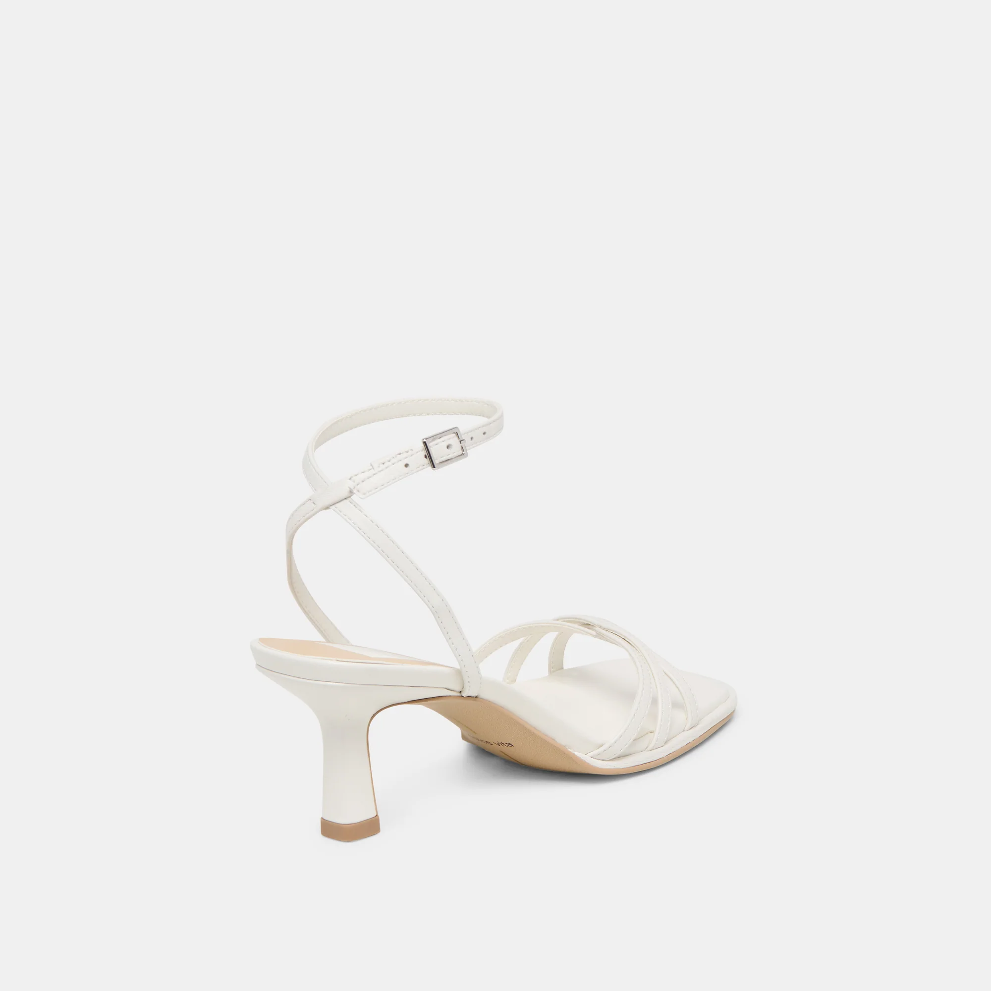 MANJI HEELS TRUE WHITE LEATHER - Image 5