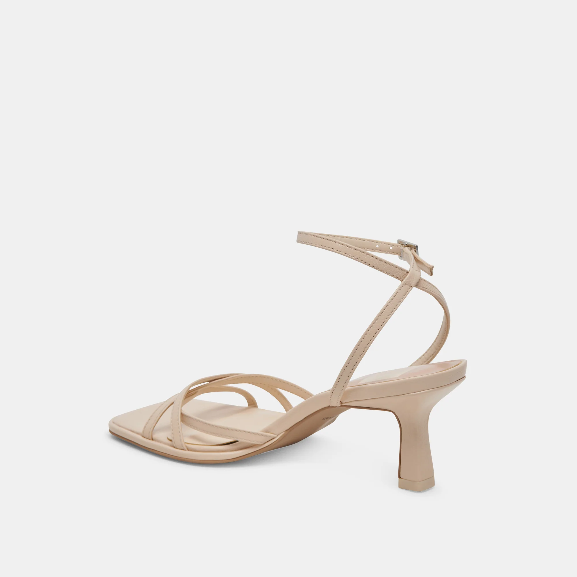 MANJI WIDE HEELS BONE PATENT LEATHER - Image 5