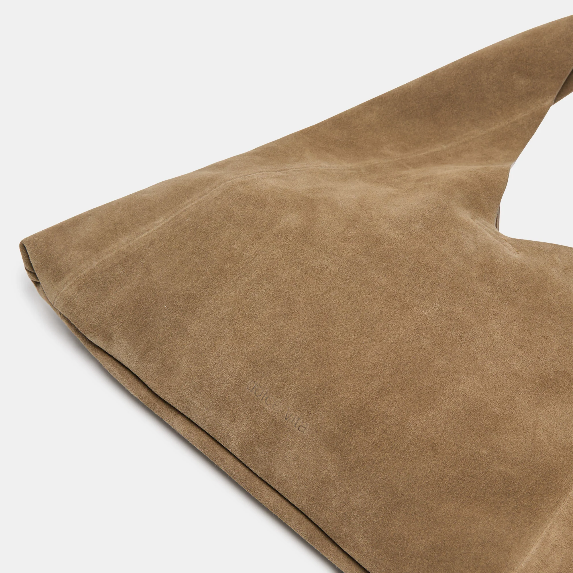 MARIE TOTE OLIVE SUEDE - Image 5