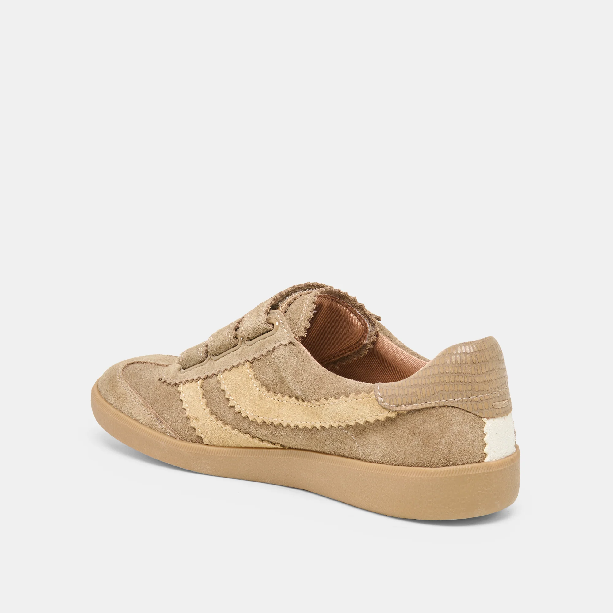 MERIT VELCRO SNEAKERS TAUPE MULTI LEATHER - Image 5