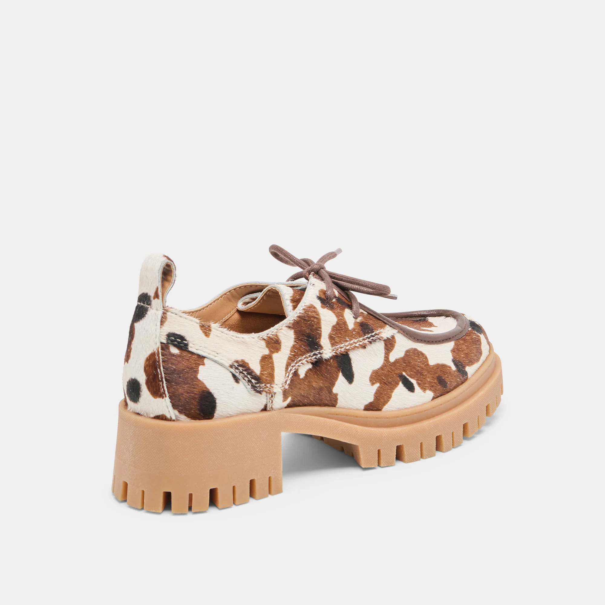 MILZA LOAFERS COCOA CALF HAIR - Image 3