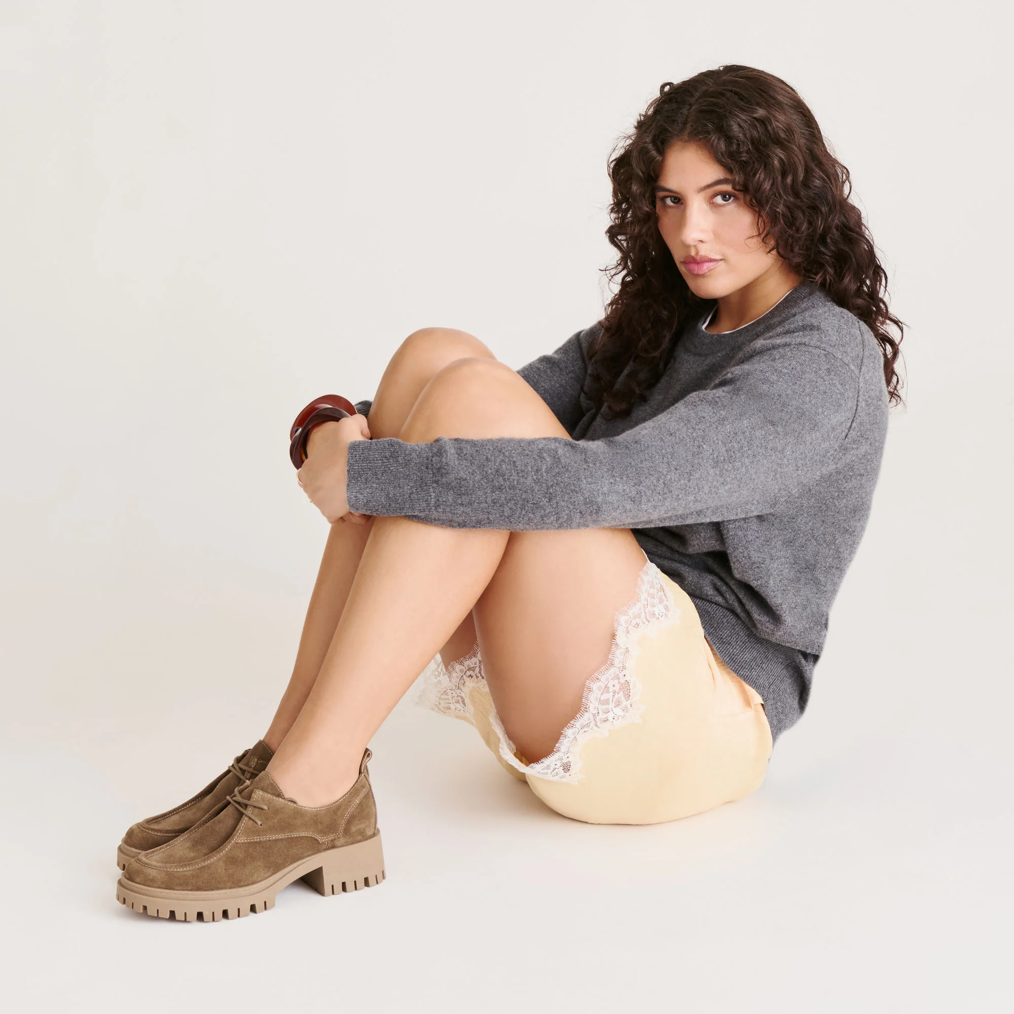 MILZA LOAFERS OLIVE SUEDE - Image 6