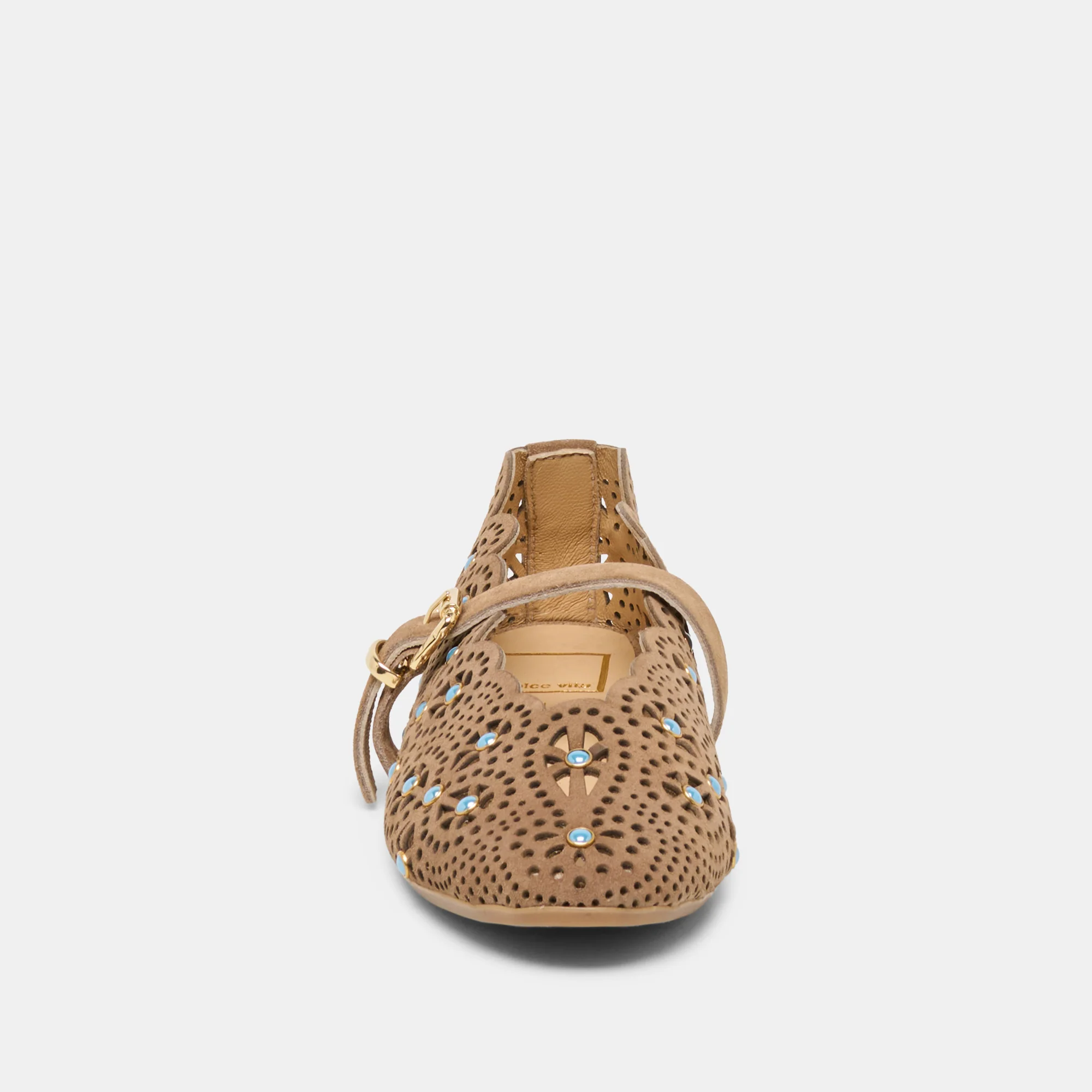 MORGIN BALLET FLATS MUSHROOM SUEDE - Image 7