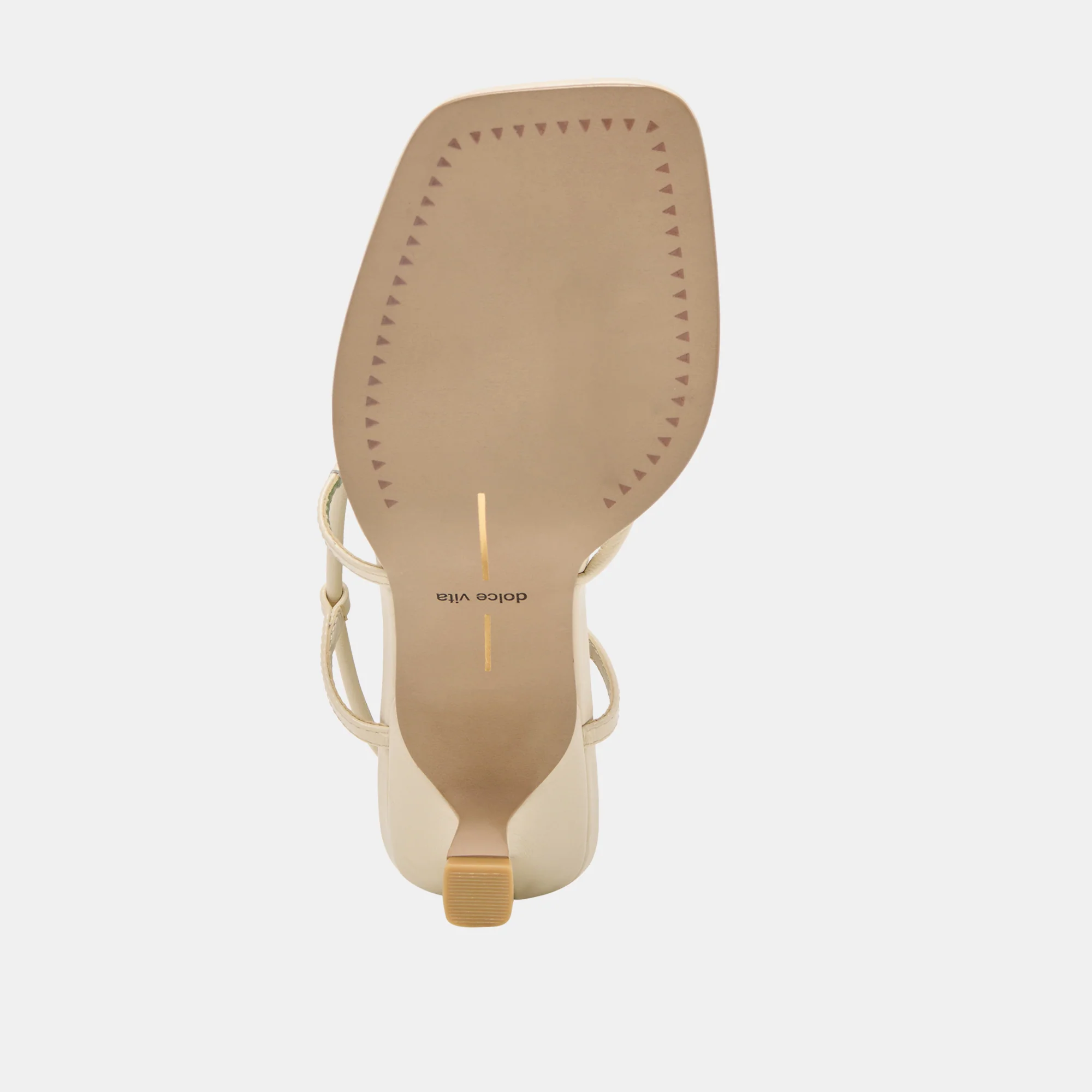 MYLEE WIDE HEELS CREME LEATHER - Image 9
