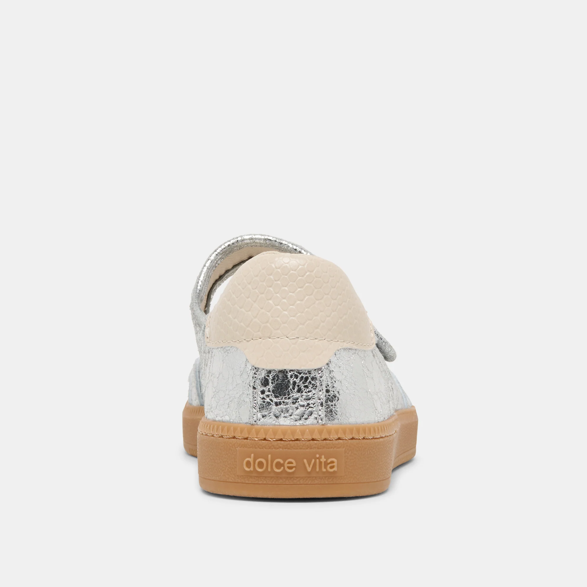 NANET SNEAKERS SILVER LEATHER - Image 9
