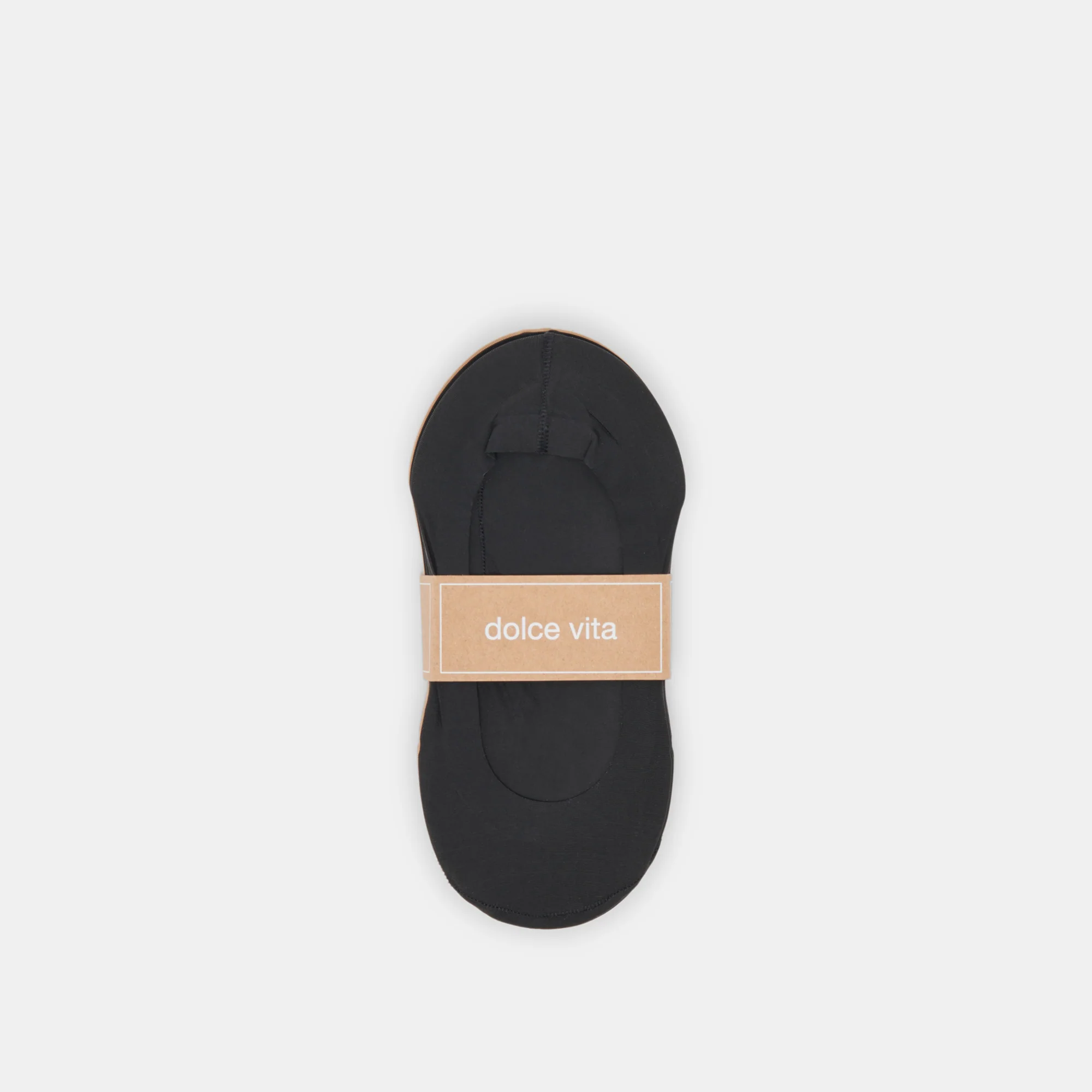 NO SHOW SOCKS 5 PACK TAN BLACK - Image 2