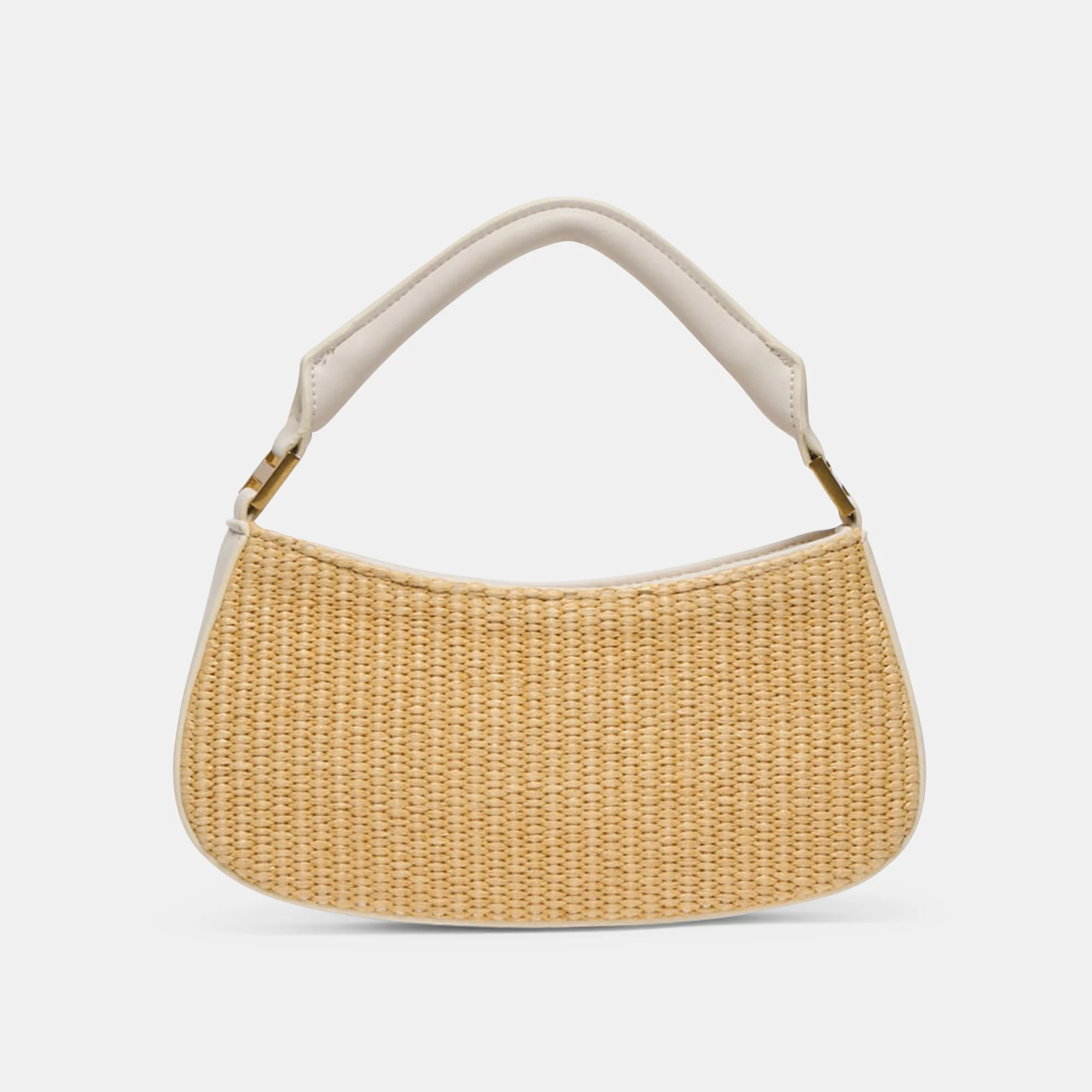 NUALA RAFFIA HANDBAG WHITE STELLA - Image 4
