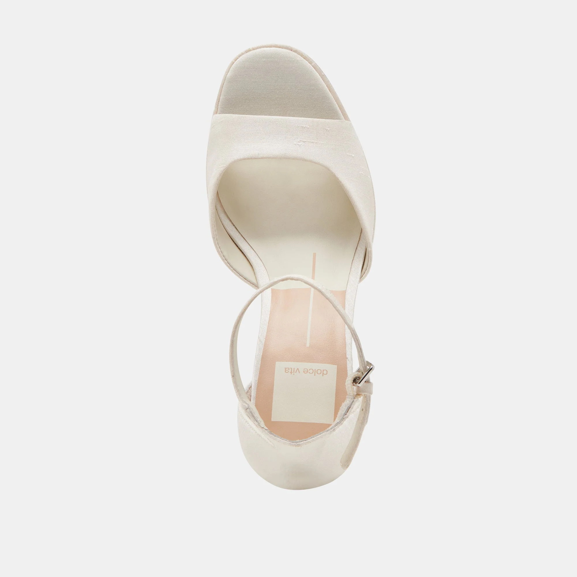 PANDRO HEELS WHITE SATIN - re:vita - Image 8