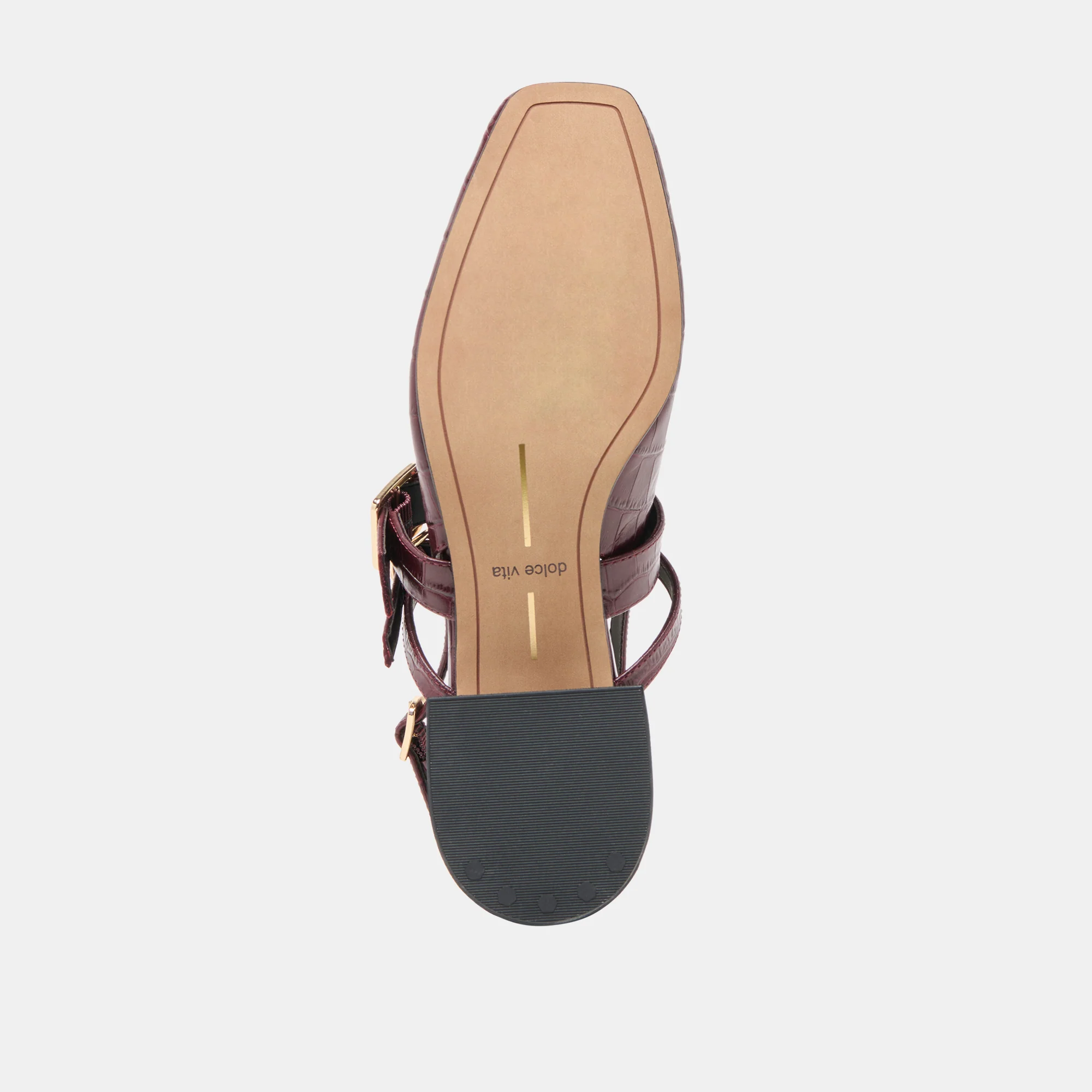PATZY HEELS OXBLOOD EMBOSSED LEATHER - Image 13