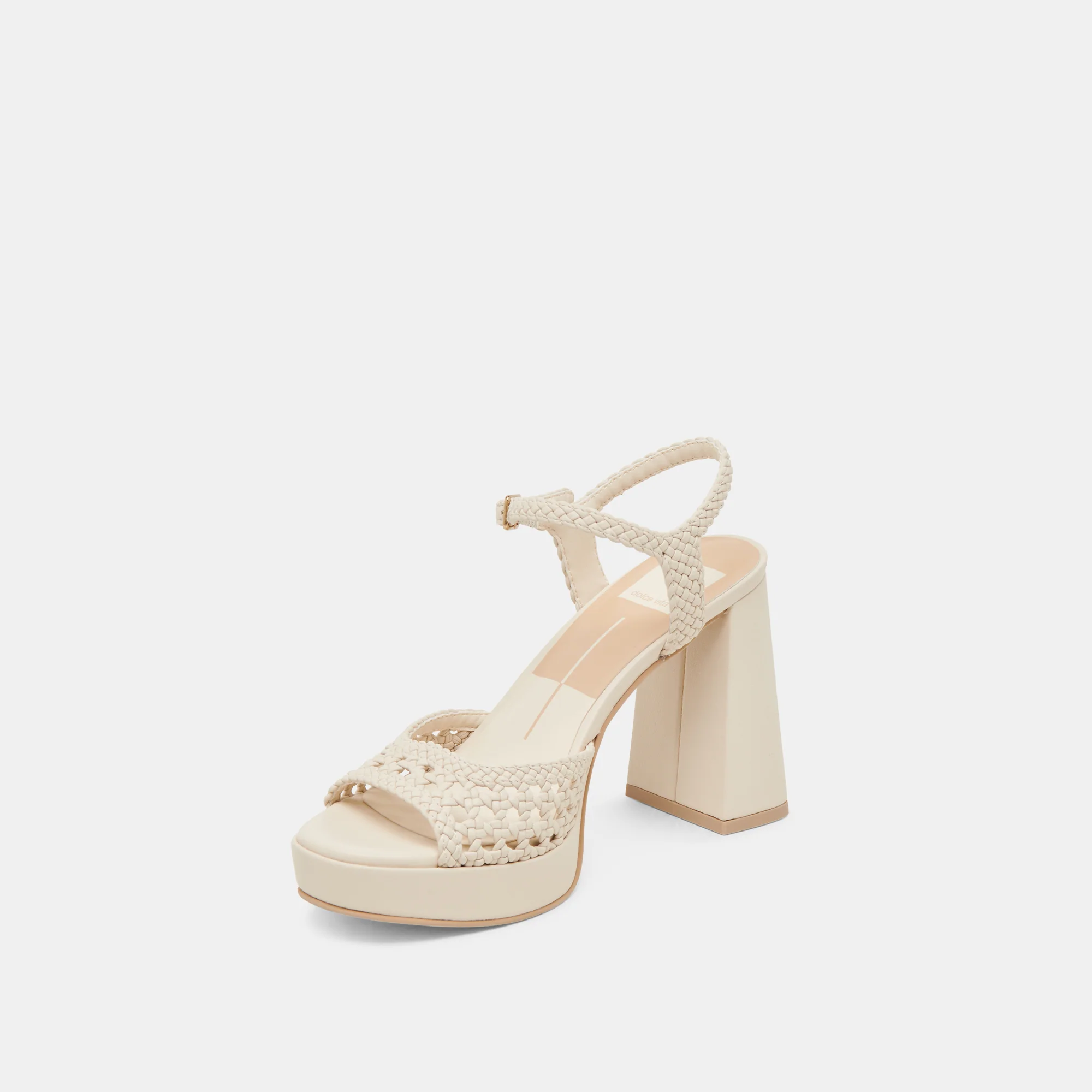 PEYTEN HEELS CREME WOVEN STELLA - Image 7