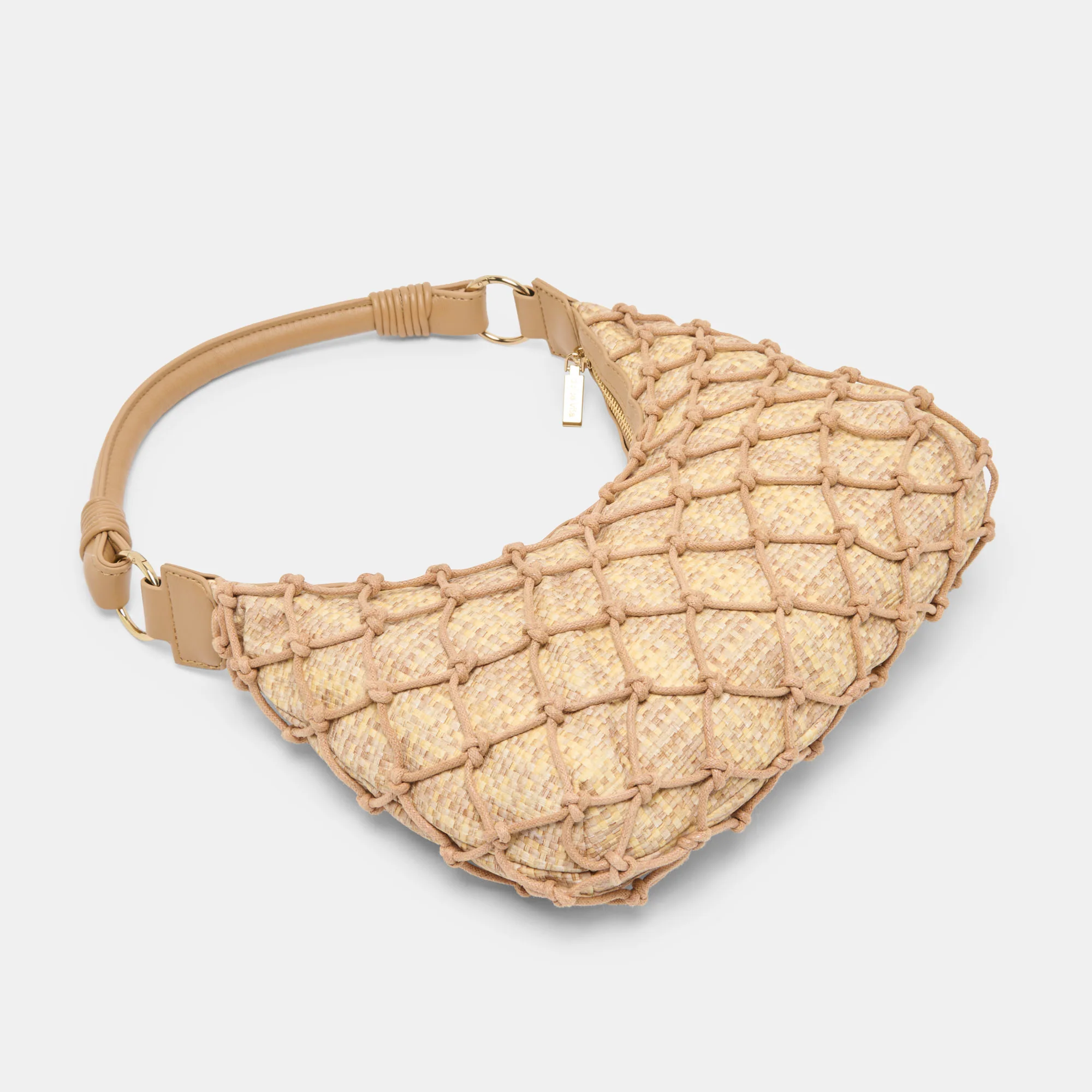 POSITANO SHOULDER BAG NATURAL RAFFIA - Image 3
