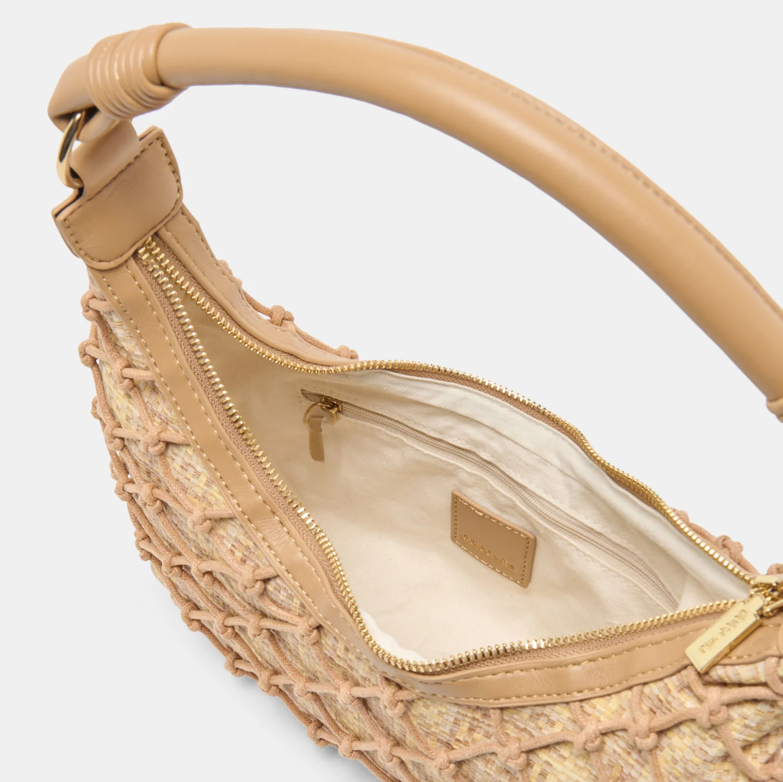 POSITANO SHOULDER BAG NATURAL RAFFIA - Image 5