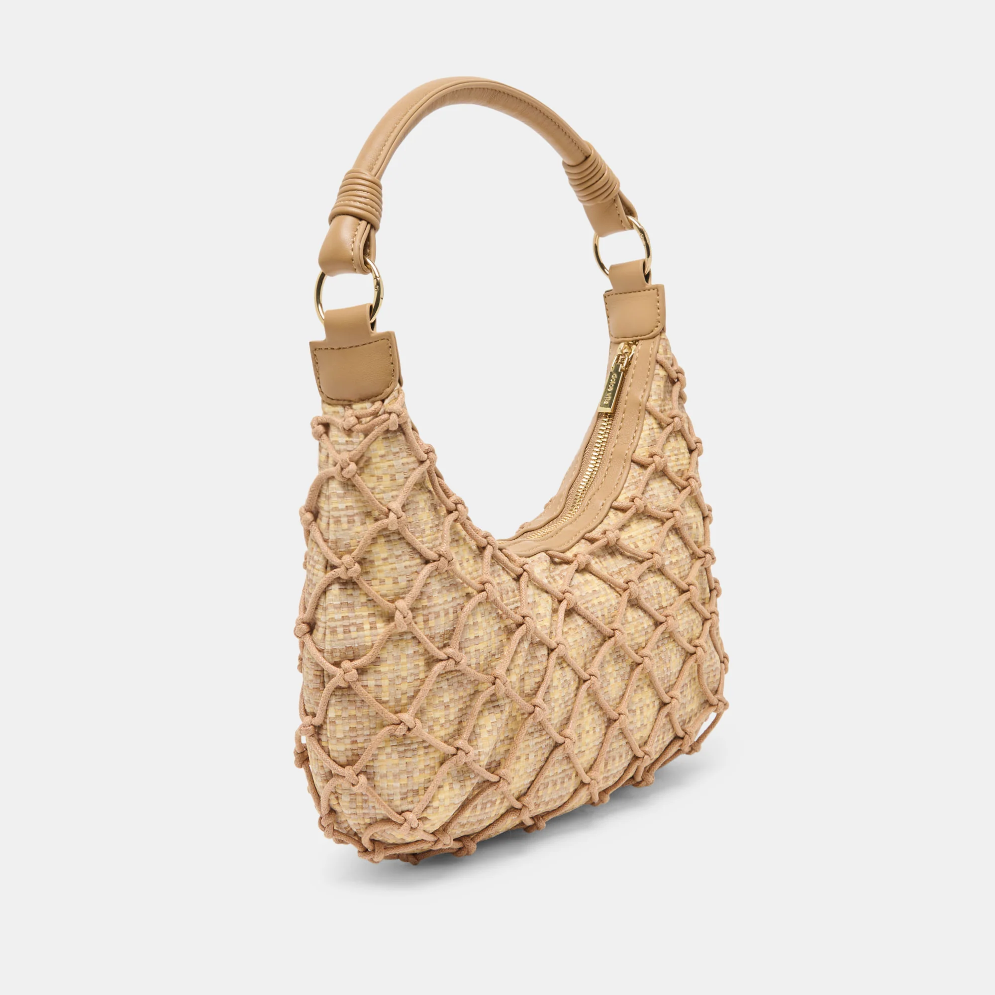 POSITANO SHOULDER BAG NATURAL RAFFIA - Image 6