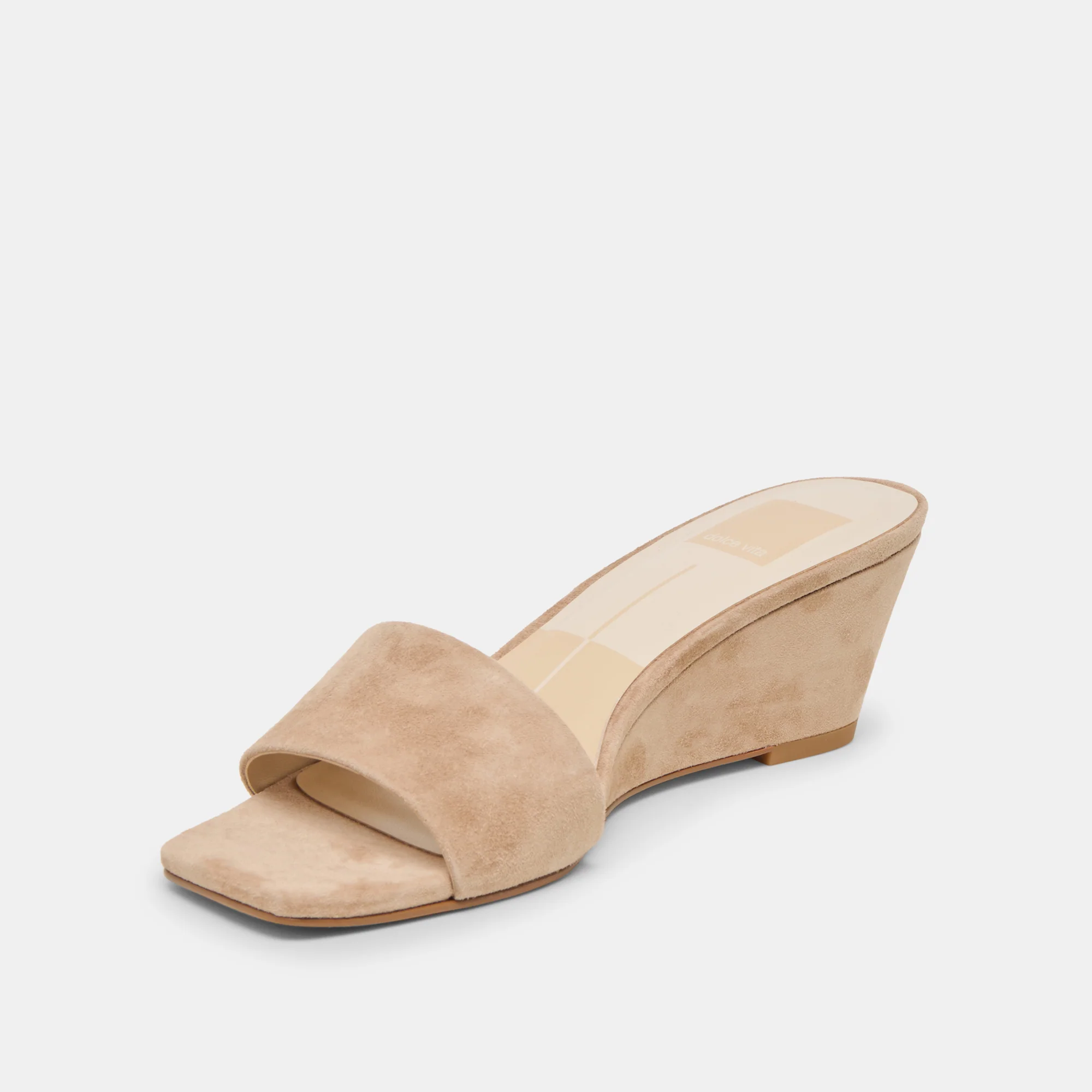 QAILY WEDGES CAMEL SUEDE - Image 7