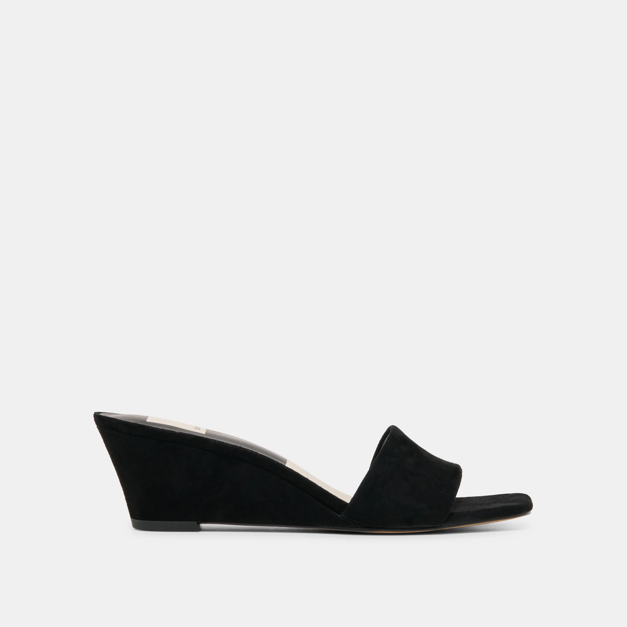 QAILY WEDGES ONYX SUEDE