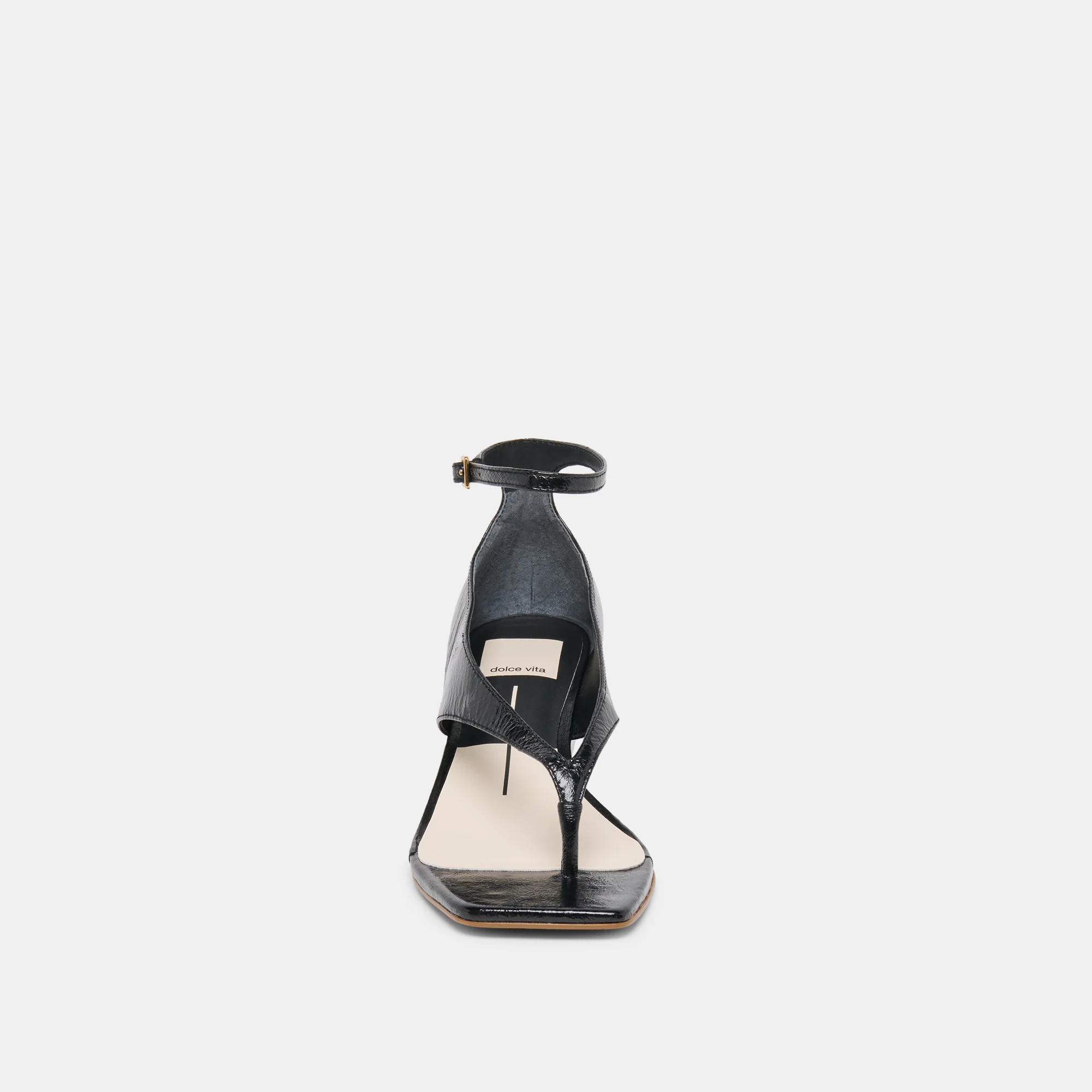 QUINNY WEDGES BLACK LEATHER - Image 8