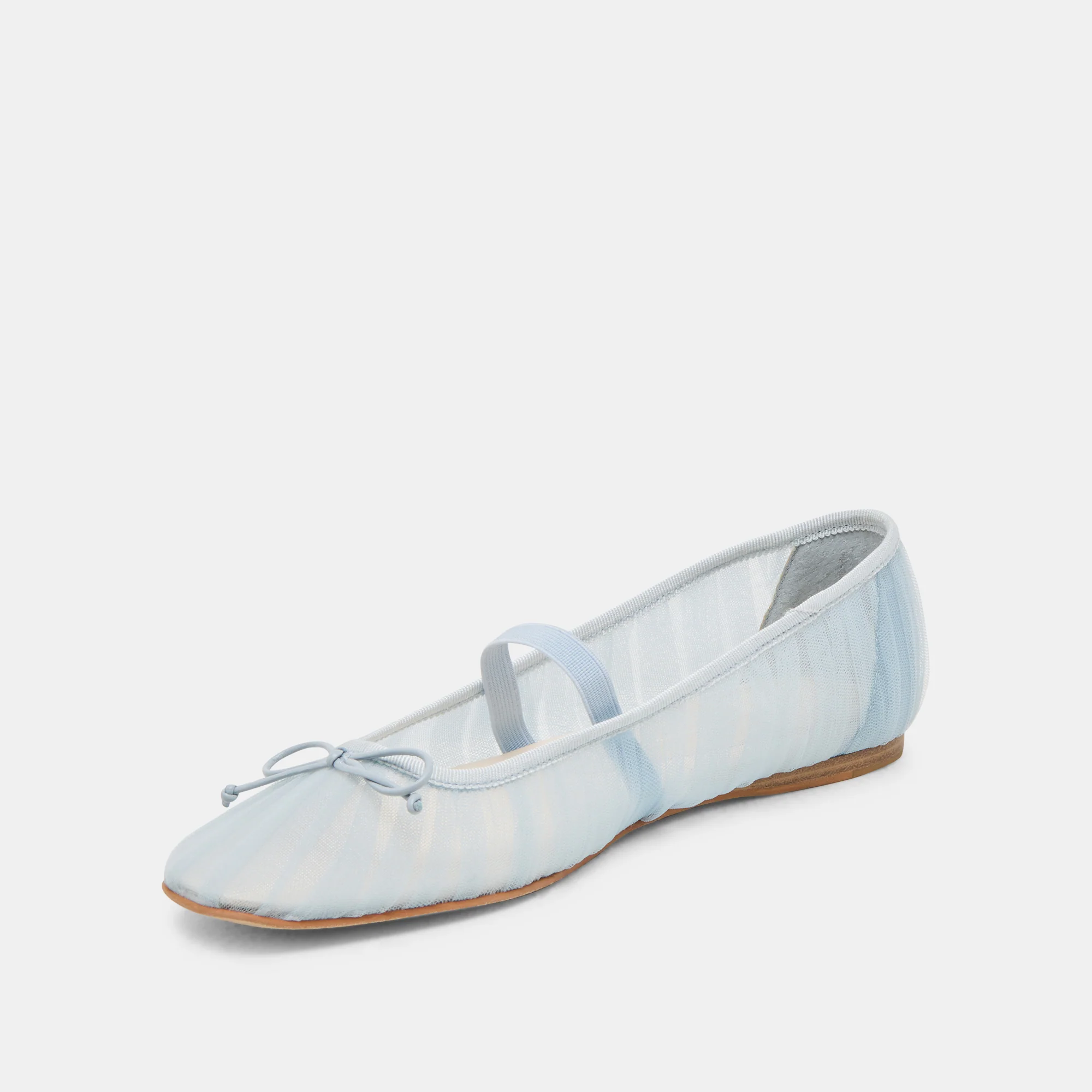 RAEVEN BALLET FLATS LIGHT BLUE TULLE - Image 5