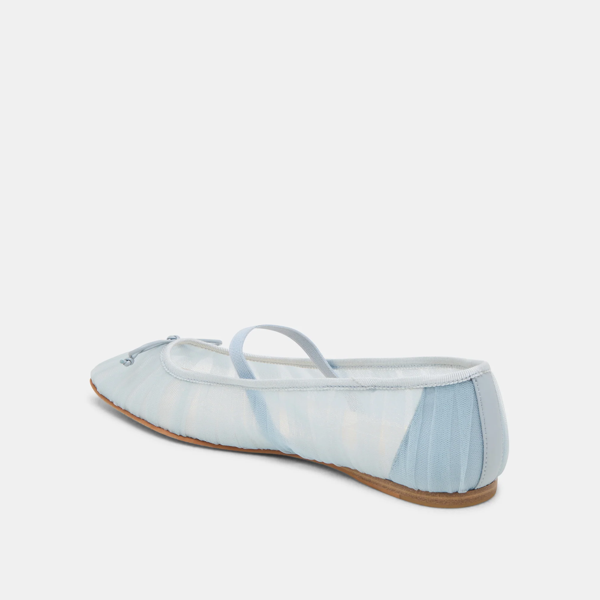 RAEVEN BALLET FLATS LIGHT BLUE TULLE - Image 6