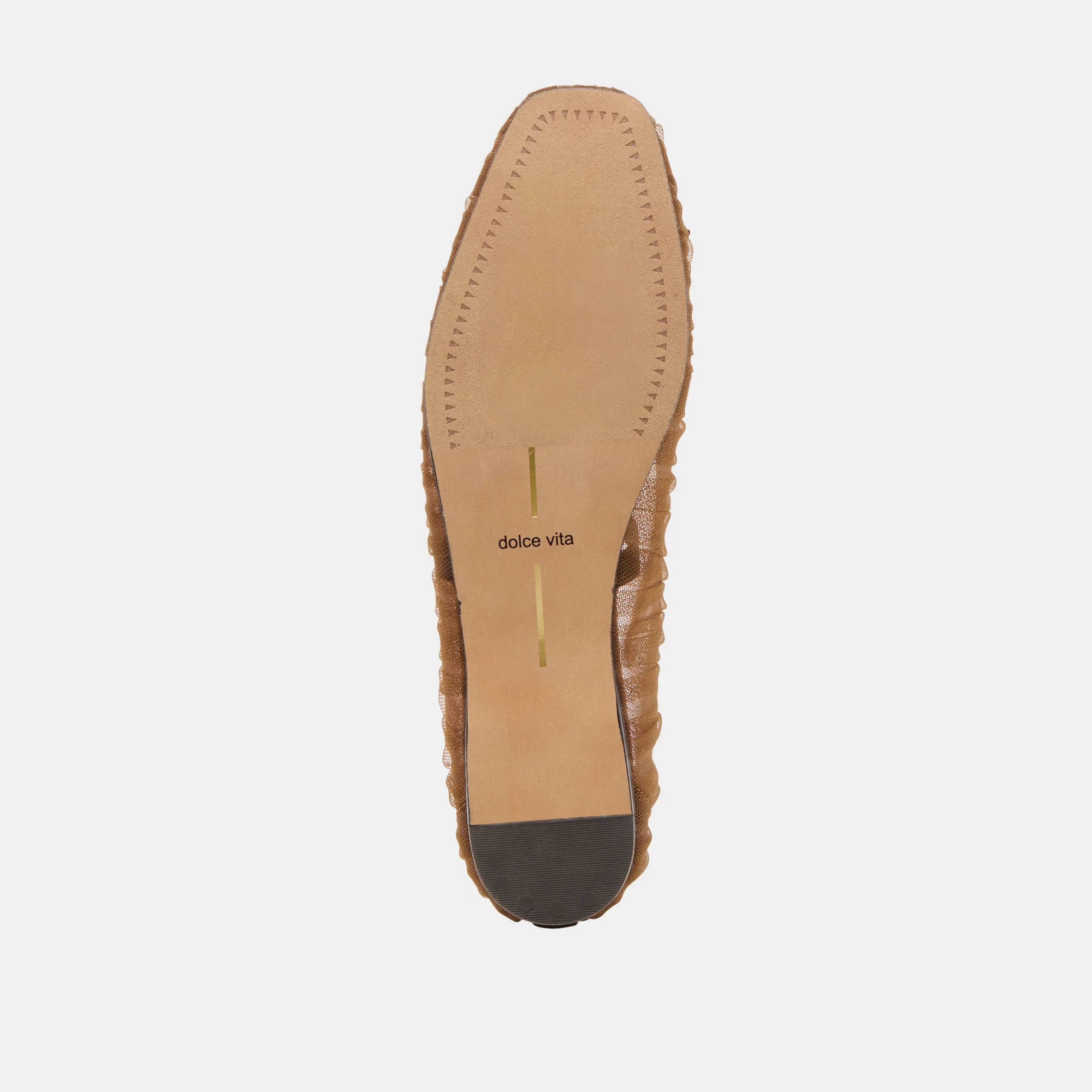 RAEVEN BALLET FLATS MID BROWN TULLE - Image 13