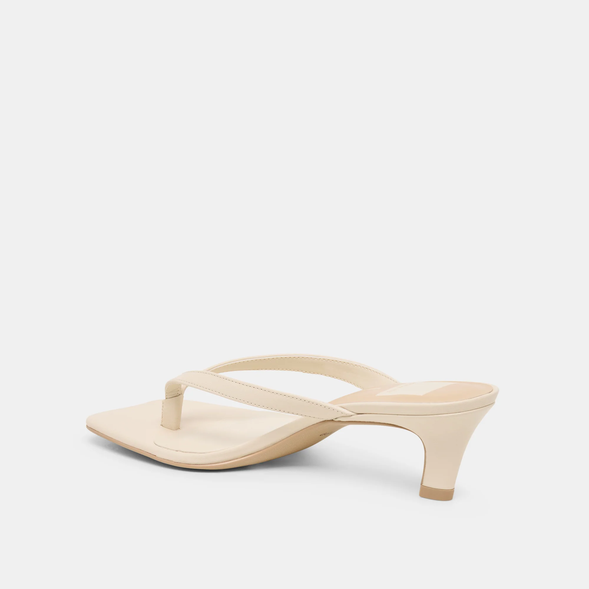 RAMIA HEELS BONE LEATHER - Image 5
