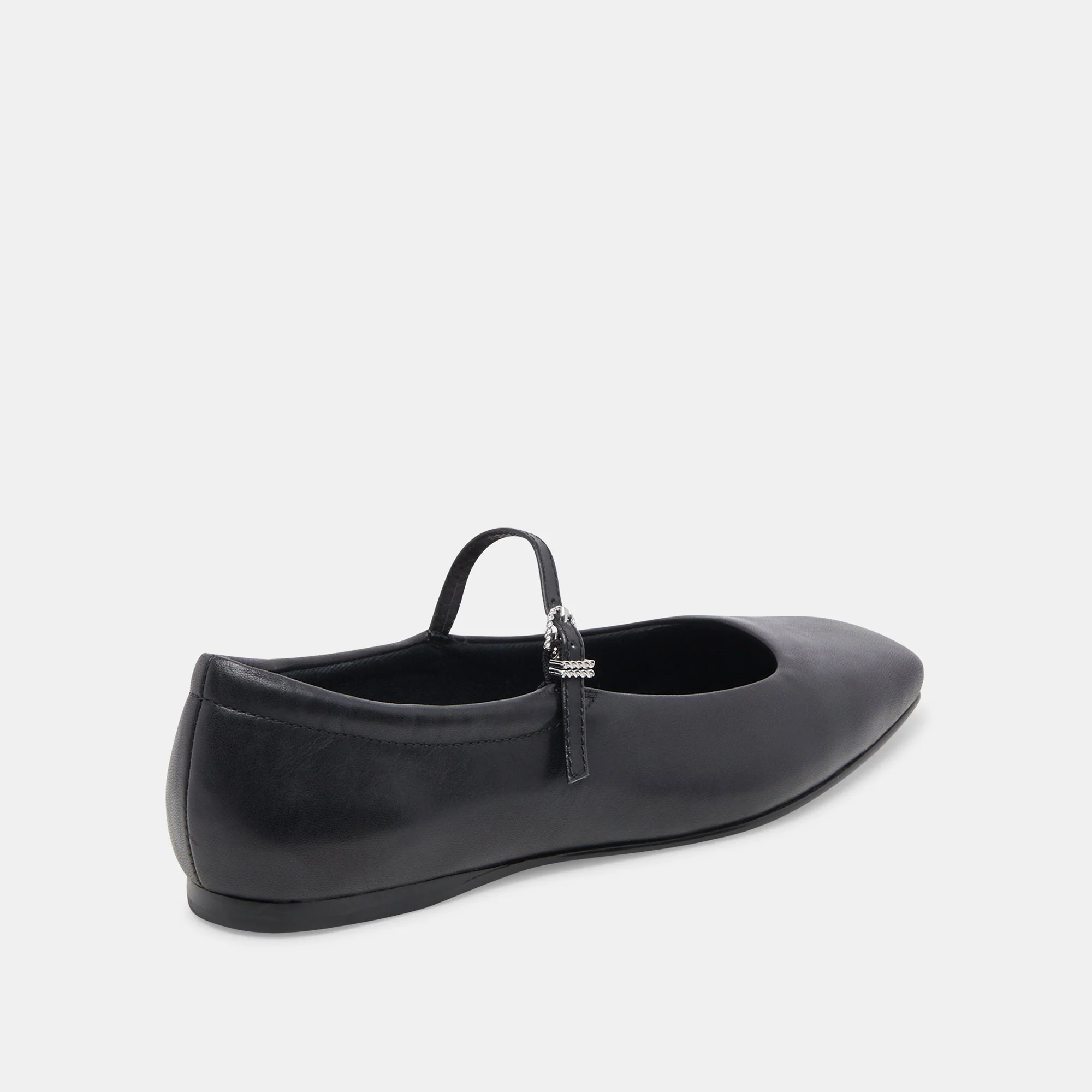 REYES BALLET FLATS BLACK LEATHER - re:vita - Image 4