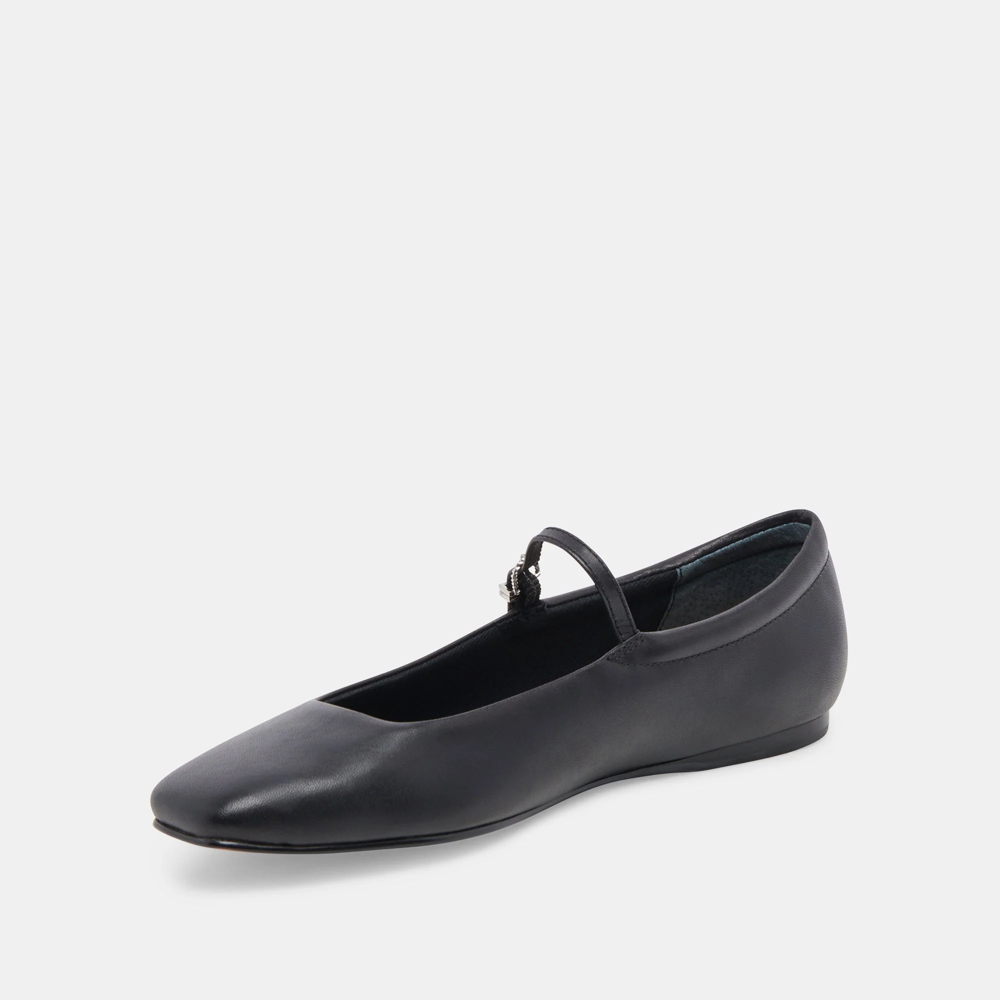 REYES BALLET FLATS BLACK LEATHER - re:vita - Image 5