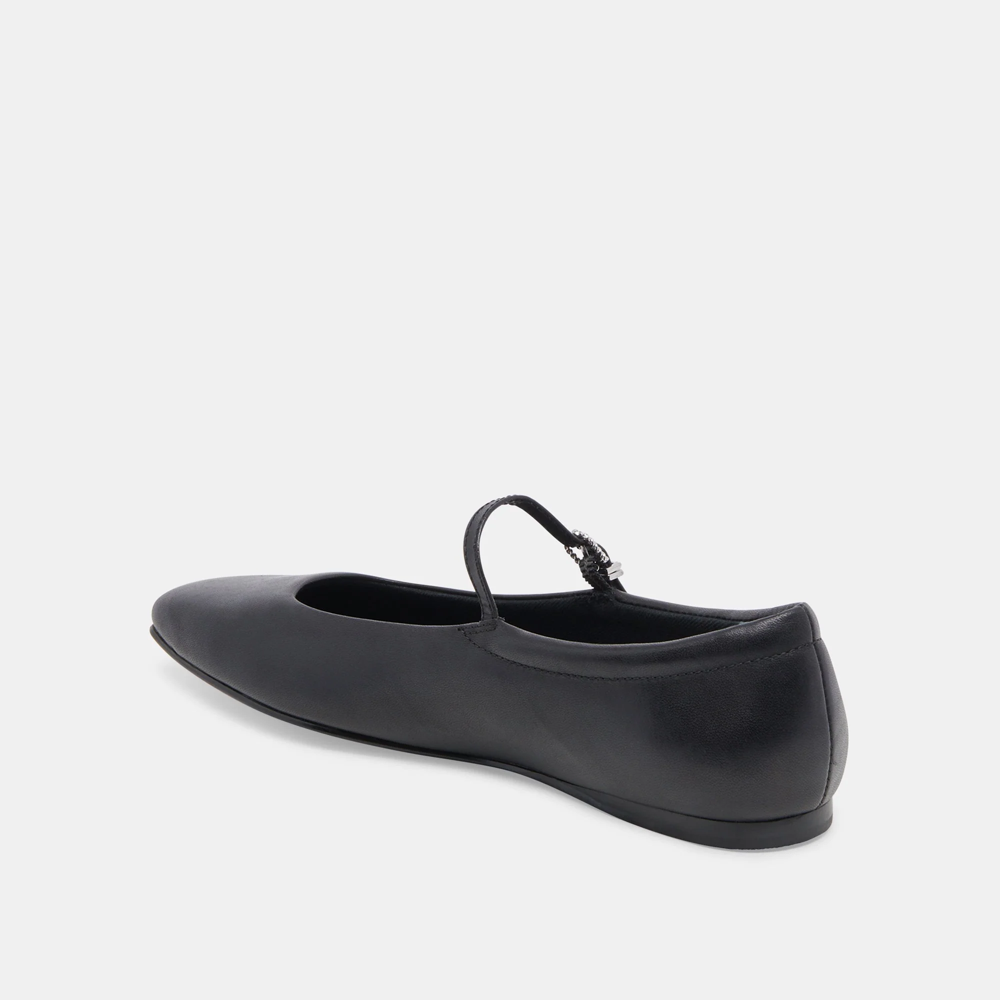 REYES BALLET FLATS BLACK LEATHER - re:vita - Image 6