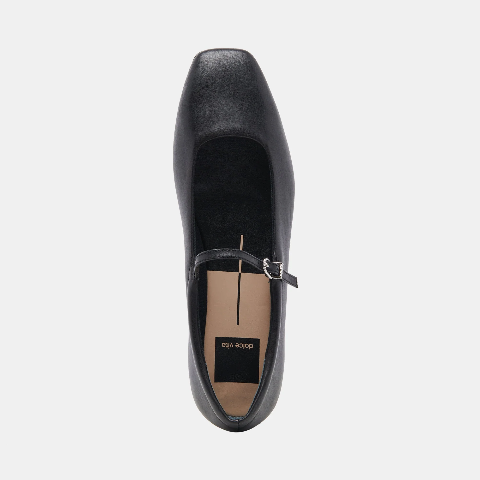 REYES BALLET FLATS BLACK LEATHER - re:vita - Image 9